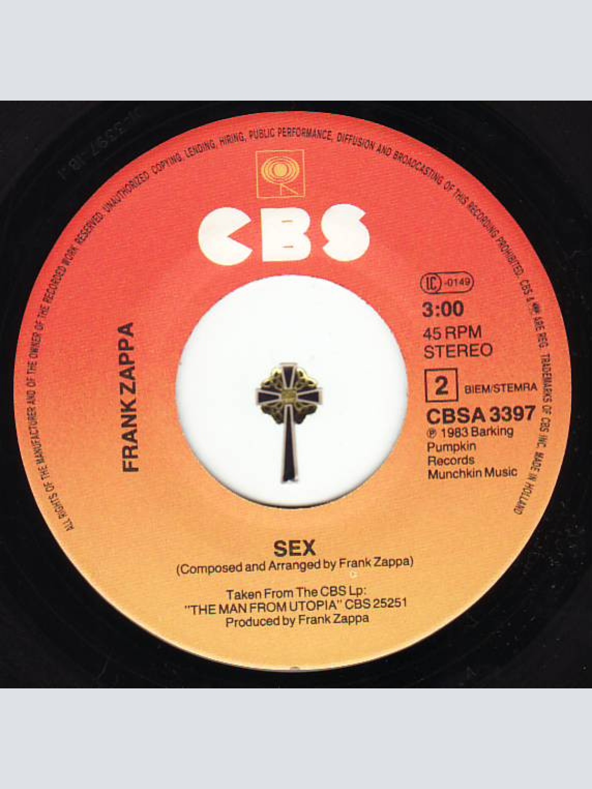 Vinyl / Frank Zappa - The Man From Utopia Meets Mary Lou