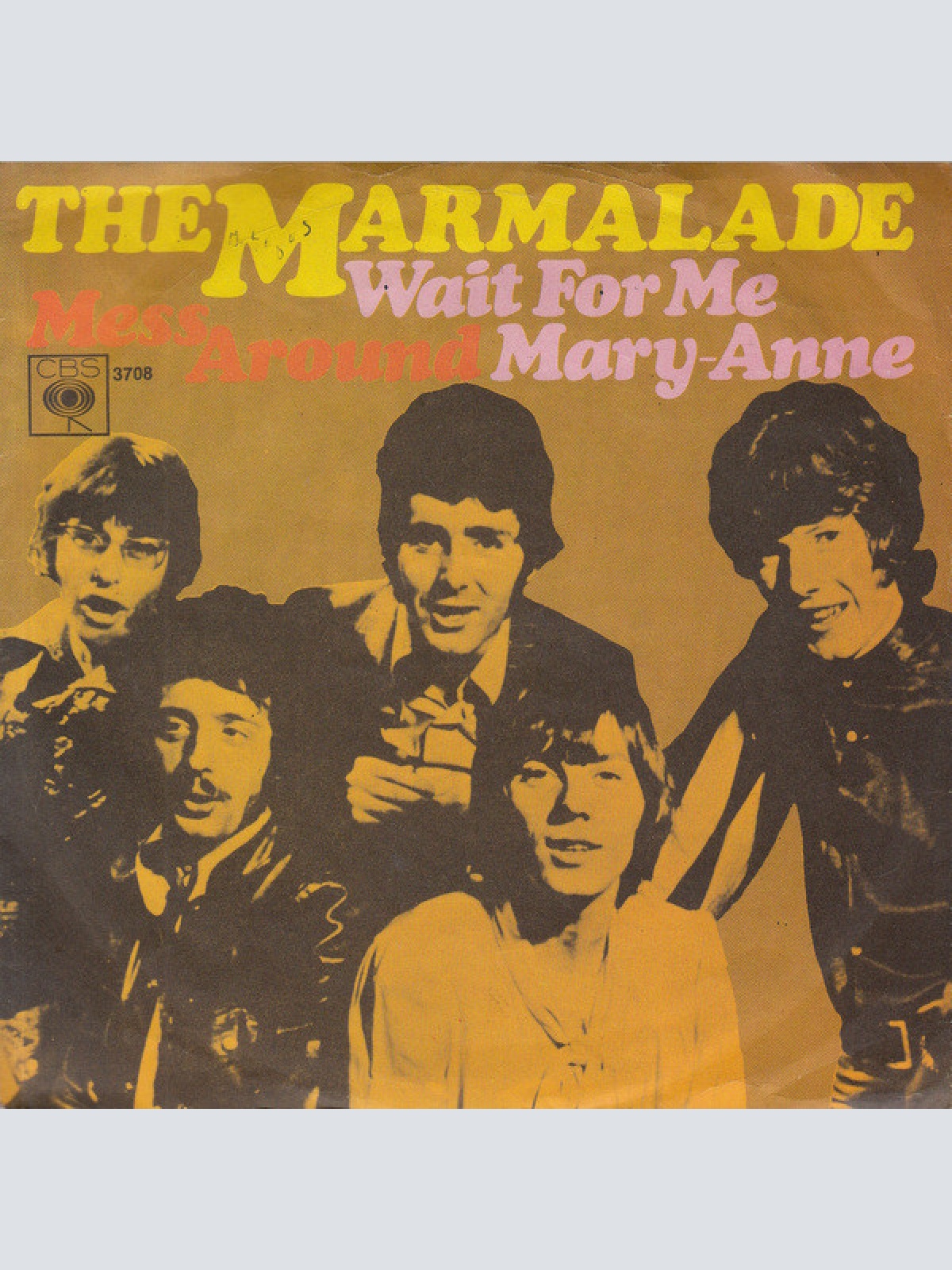 Vinyl / The Marmalade - Wait For Me Mary-Anne / Mess Around