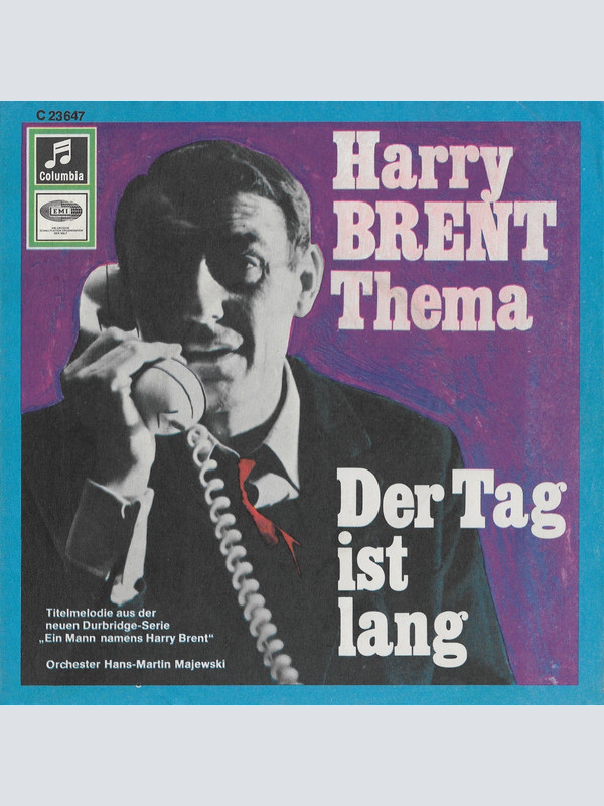 Vinyl / Orchester Hans-Martin Majewski - Harry Brent Thema / Der Tag Ist Lang