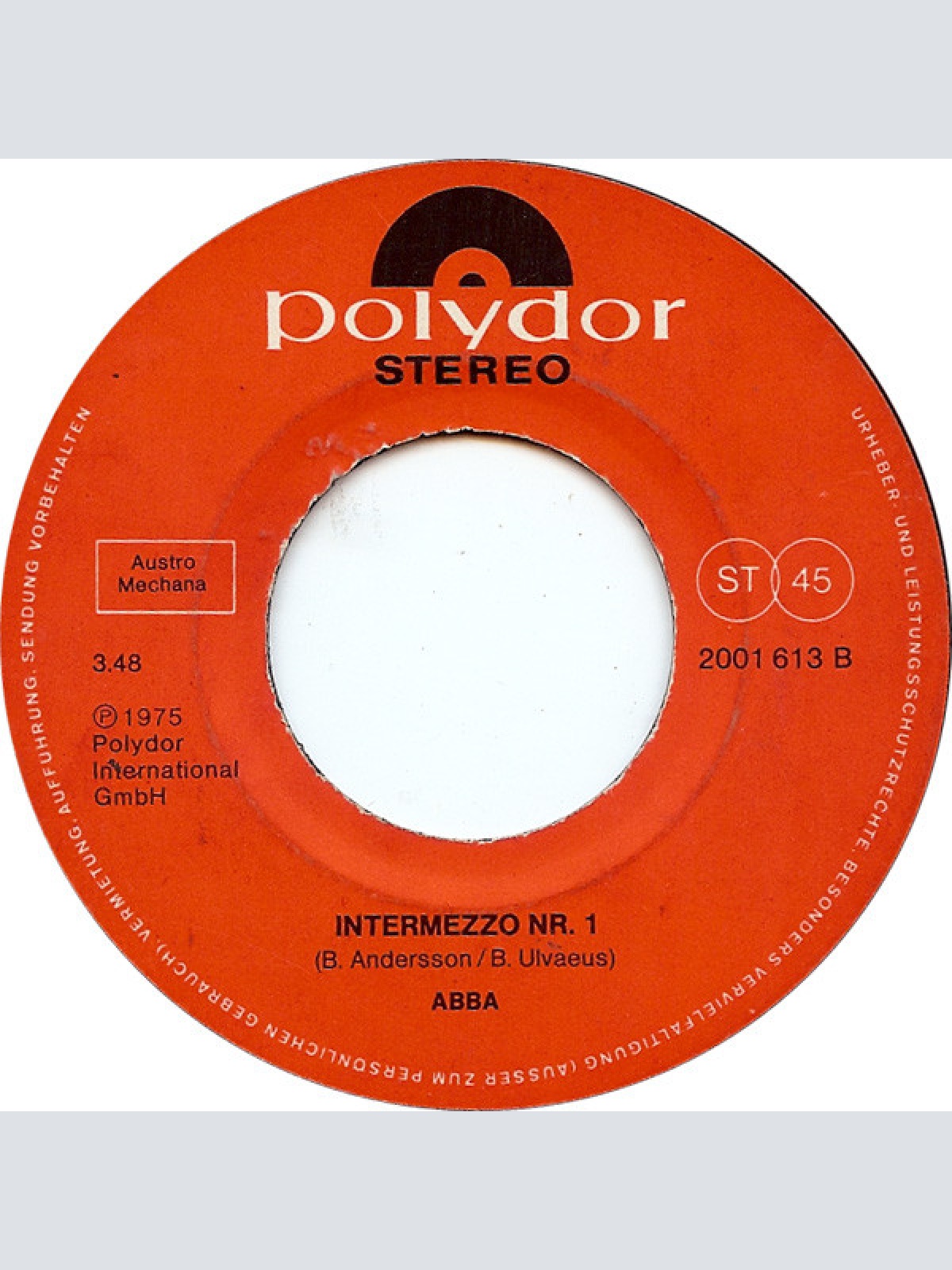 Vinyl / ABBA - Mamma Mia