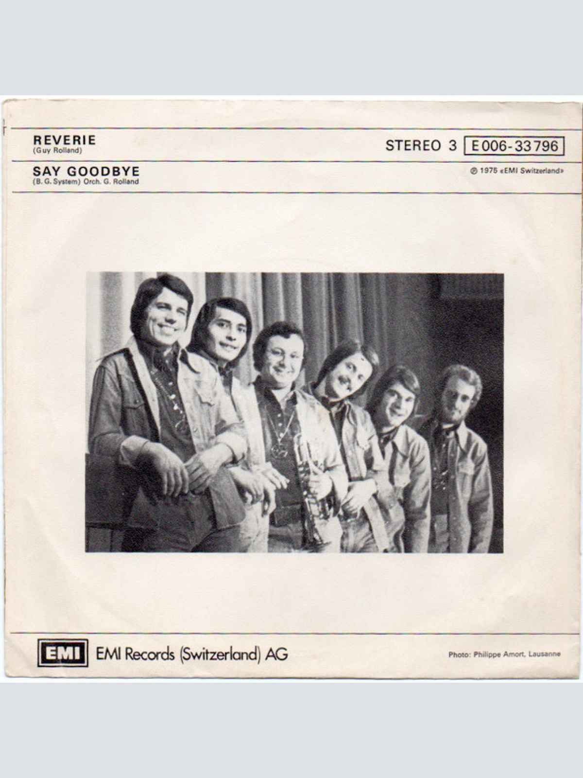 Vinyl / Guy Rolland Sextett - Reverie / Say Goodbye