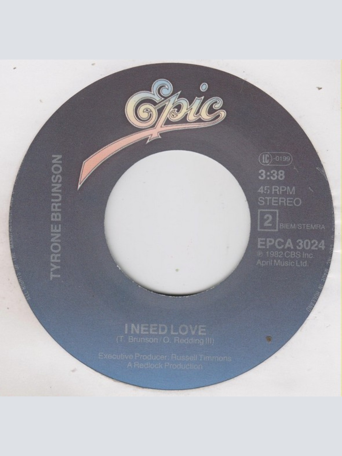 Vinyl / Tyrone Brunson - The Smurf