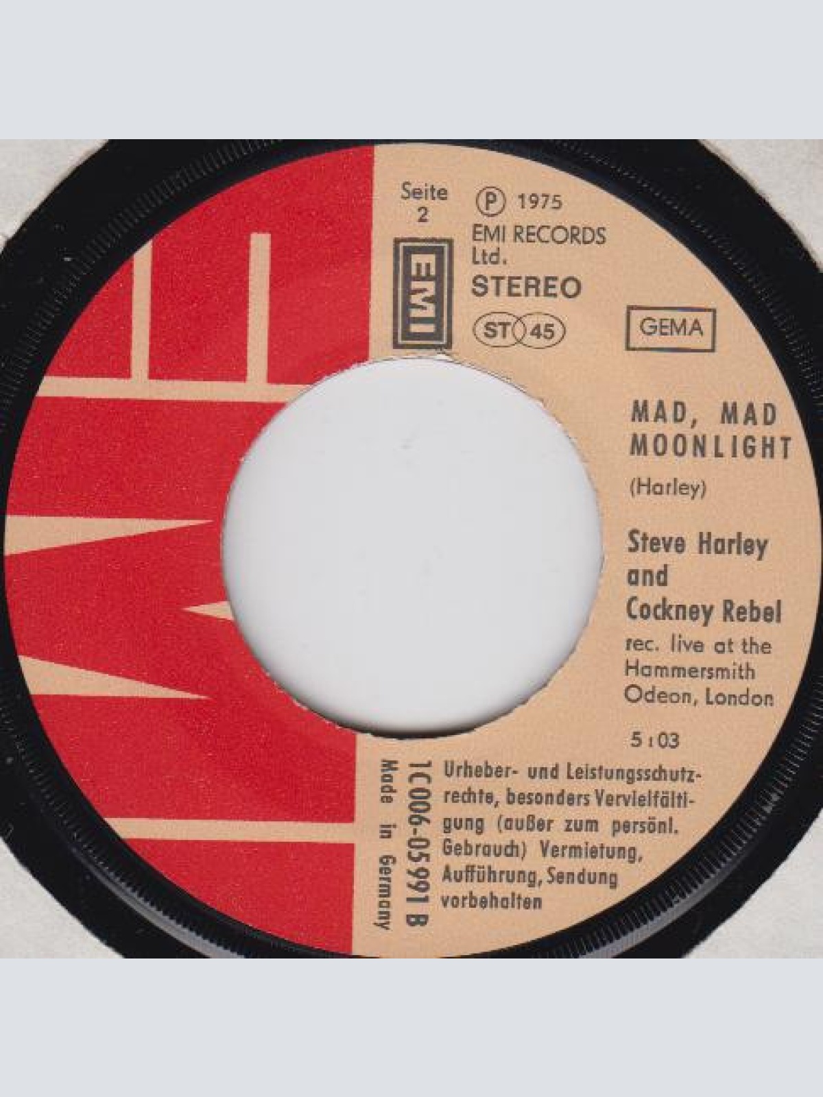 Vinyl / Steve Harley & Cockney Rebel - Black Or White