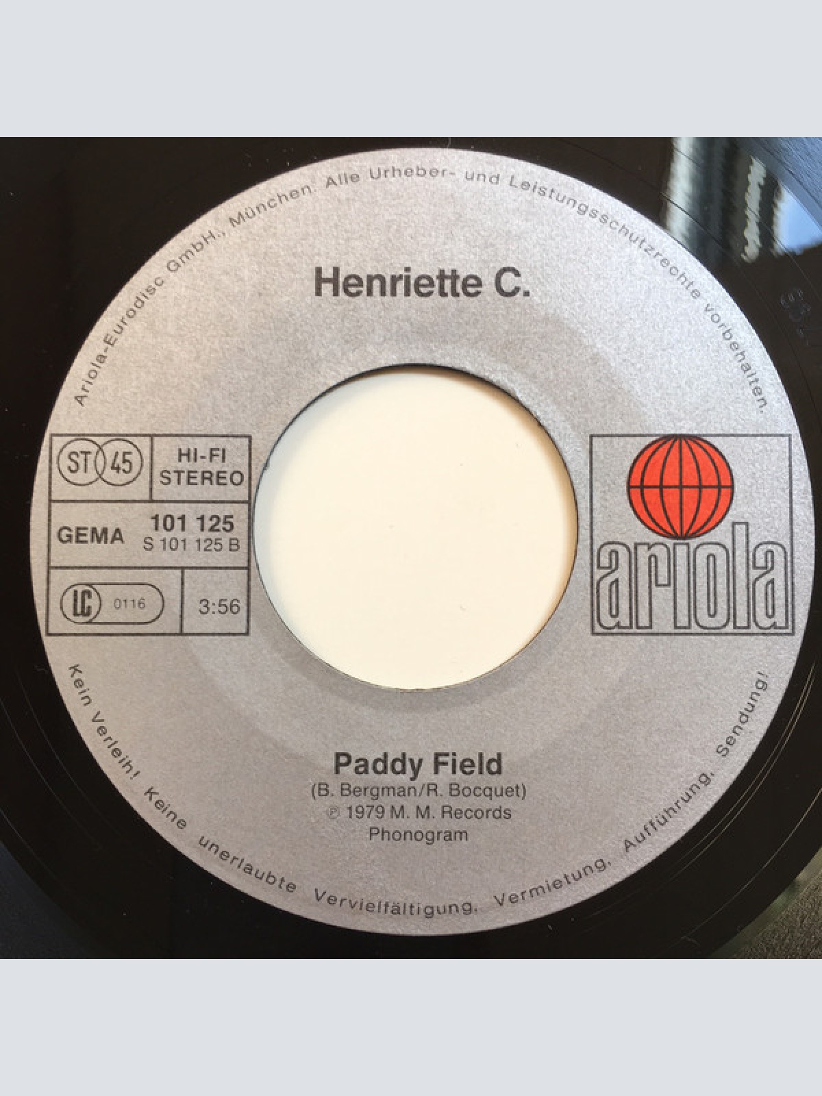 Vinyl / Henriette C.* - Rockin' On The Red Book