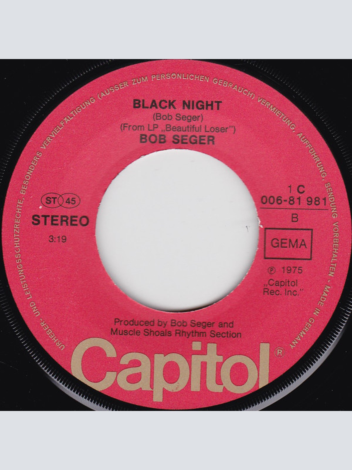 Vinyl / Bob Seger - Katmandu