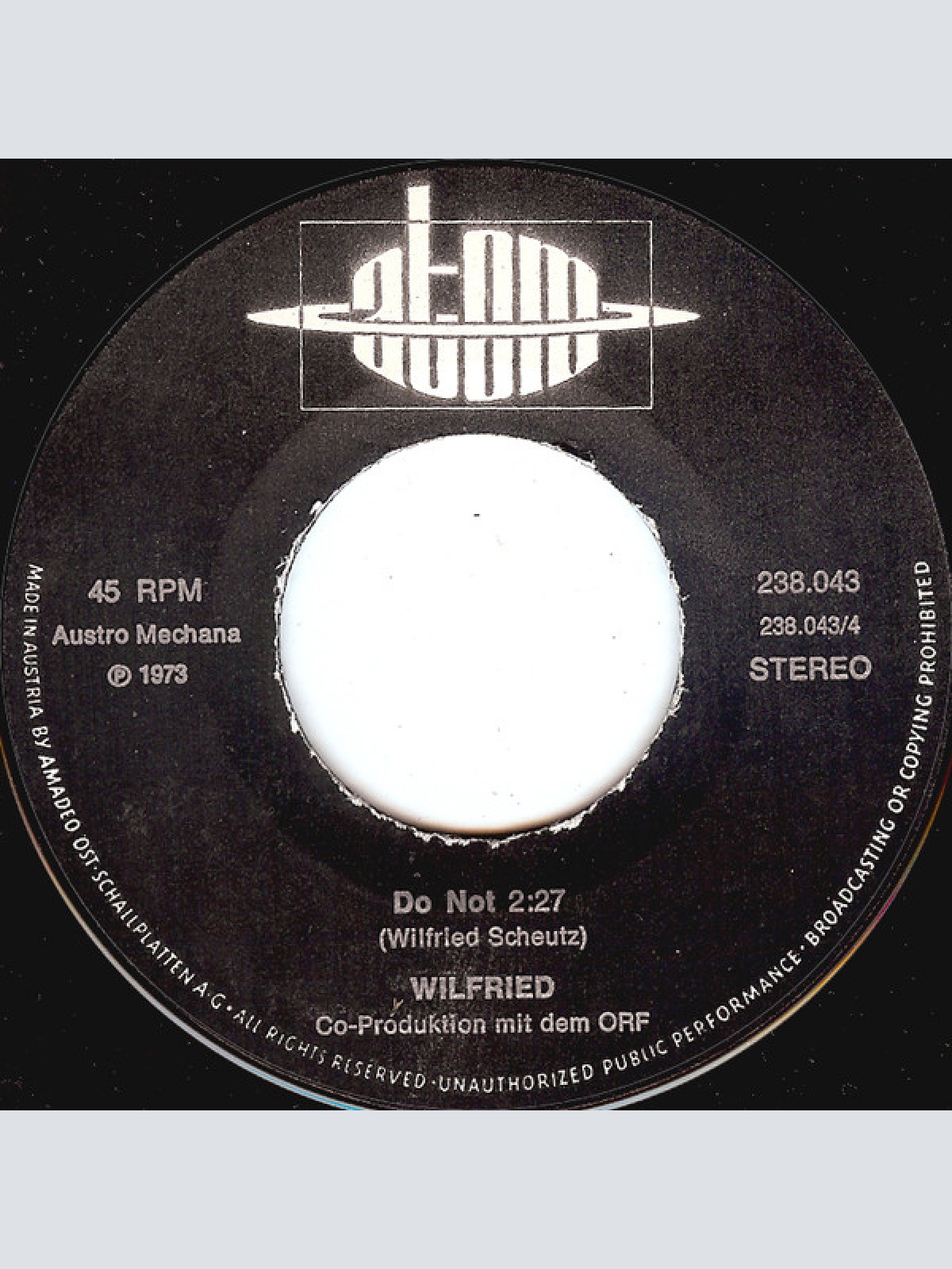 Vinyl / Wilfried - Ziwui, Ziwui / Do Not