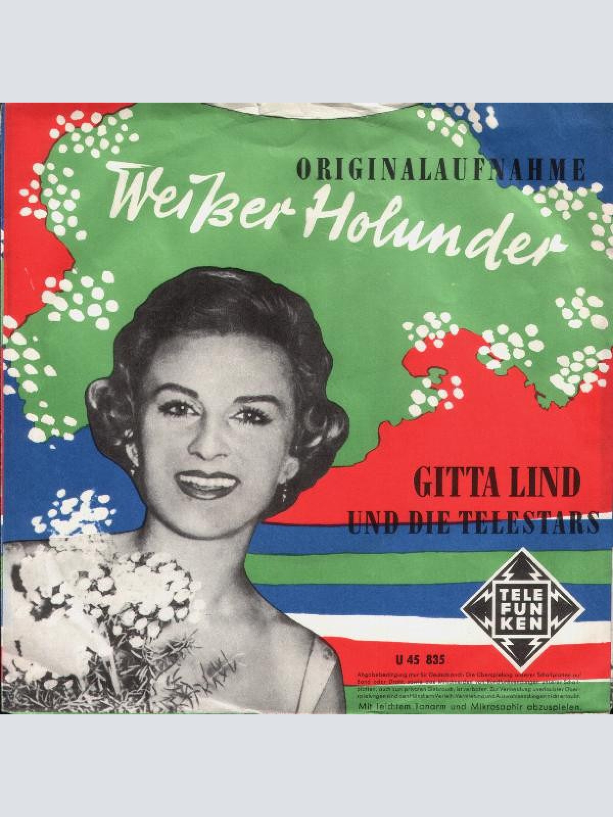 Vinyl / Gitta Lind Und Die Telestars - Weißer Holunder / Wenn Wir Uns Wiederseh'n