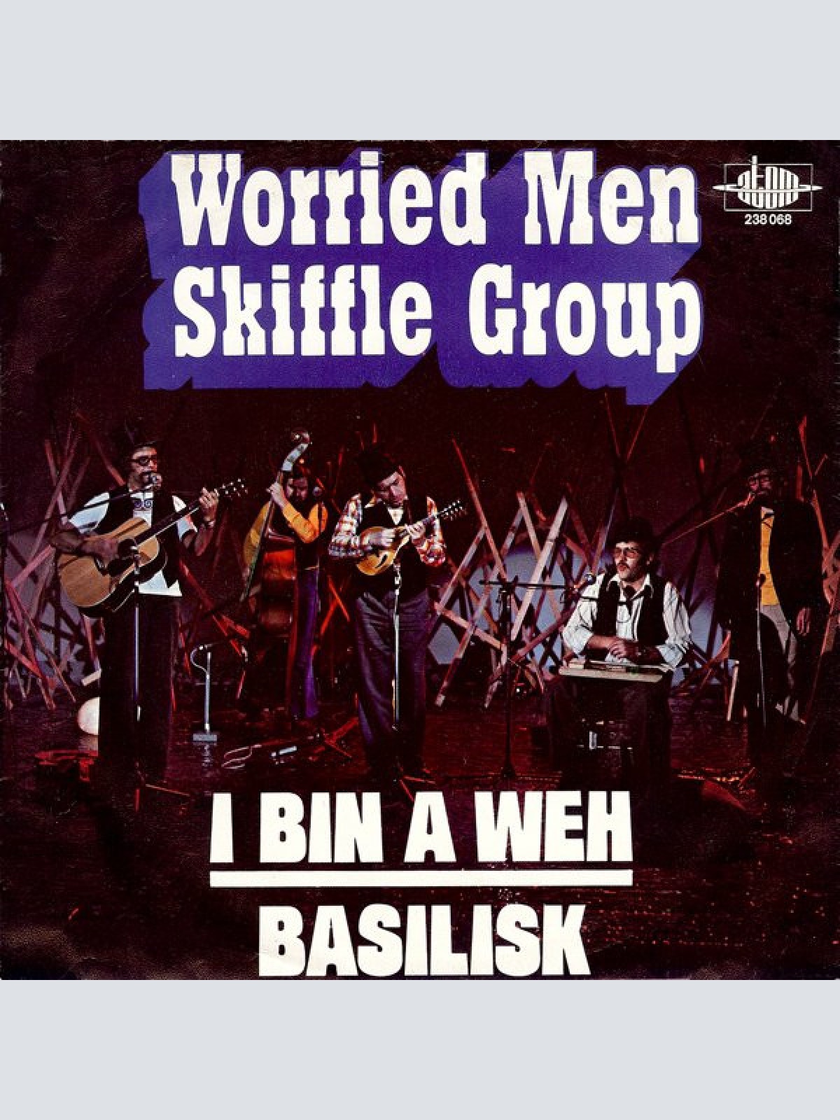 Vinyl / Worried Men Skiffle Group - I Bin A Weh / Basilisk