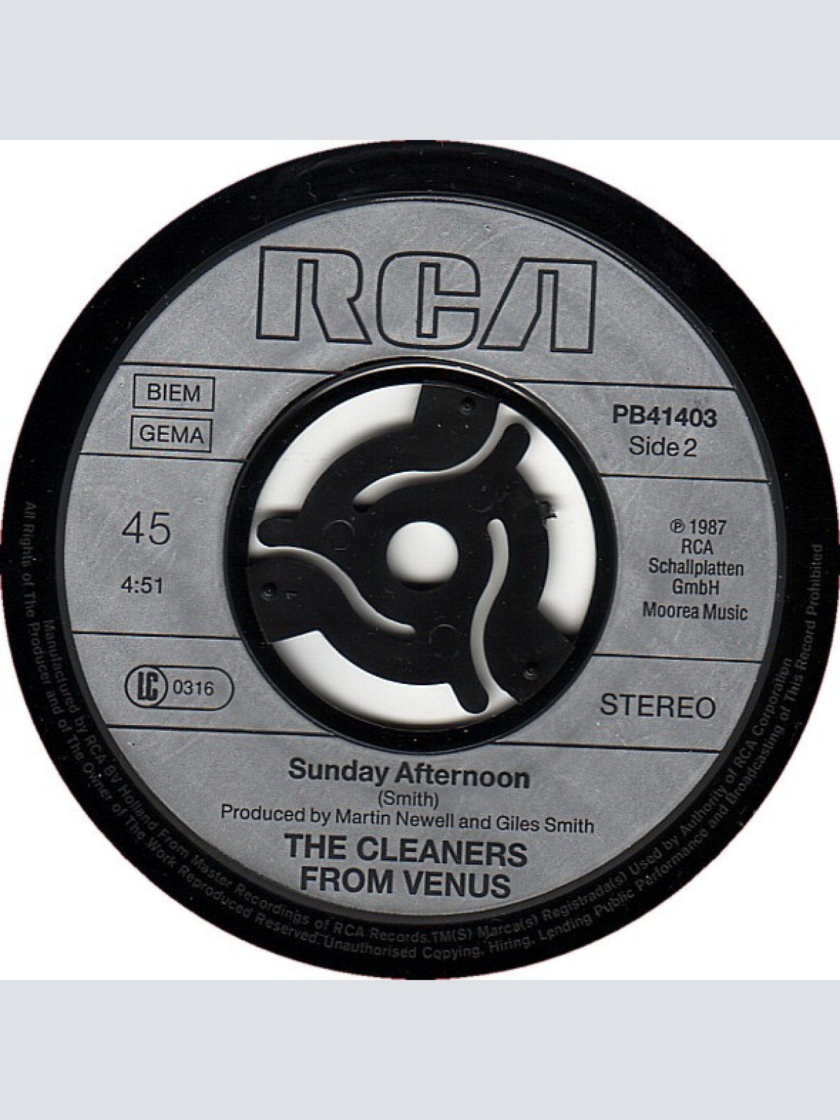 Vinyl / The Cleaners From Venus* - Living With Victoria Grey