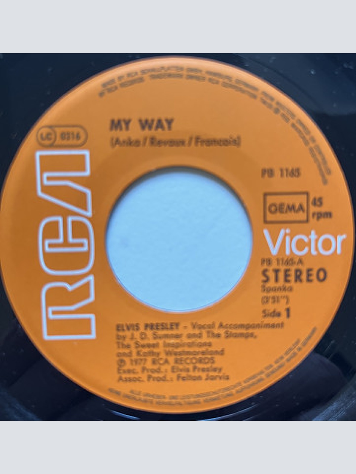Vinyl / Elvis Presley - My Way