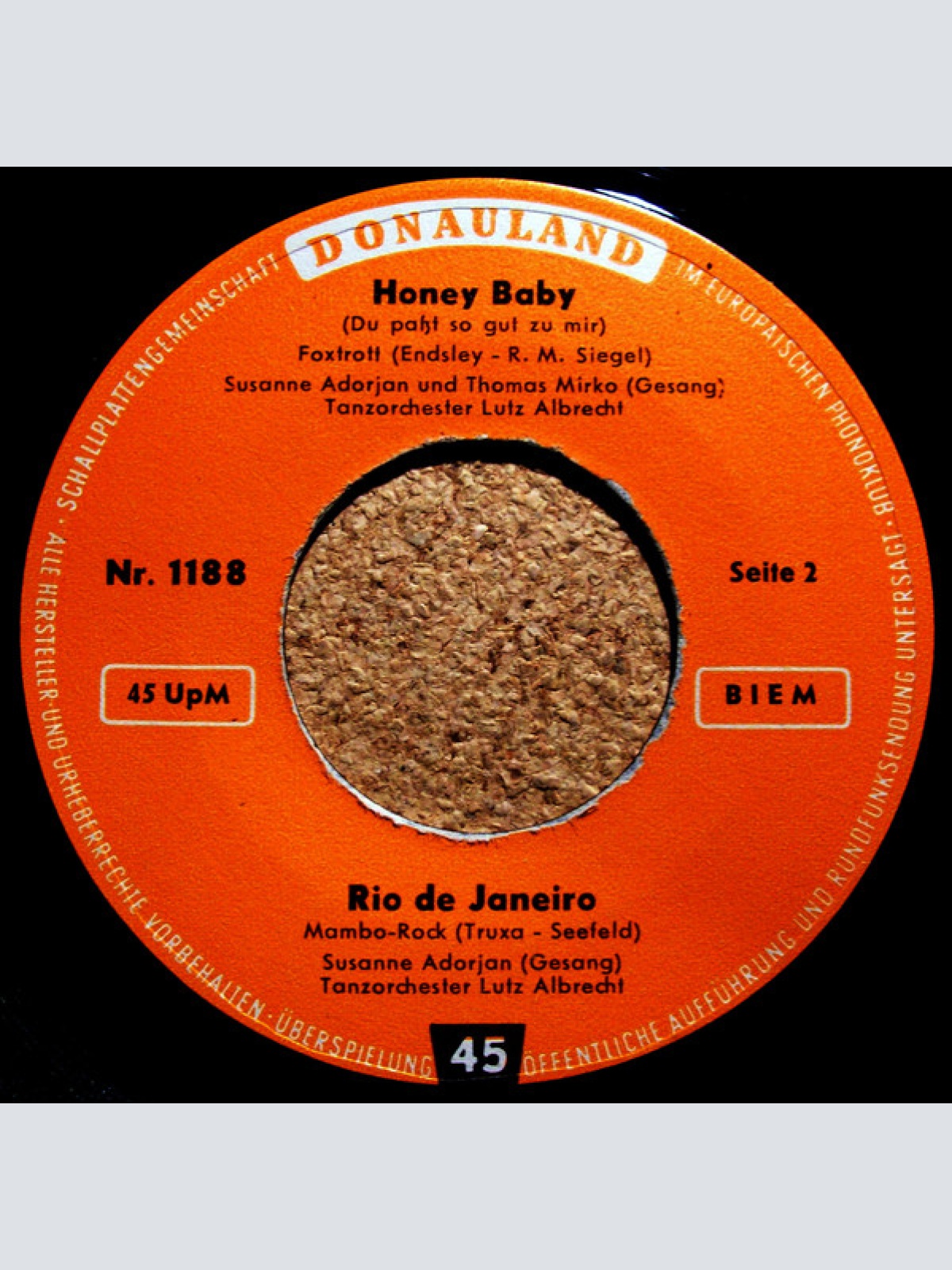 Vinyl / Hedi Prien*, Susanne Adorjan, Thomas Mirko - Rote Rosen Werden Blühn / Sonnenschein / Honey Baby / Rio De Janeiro