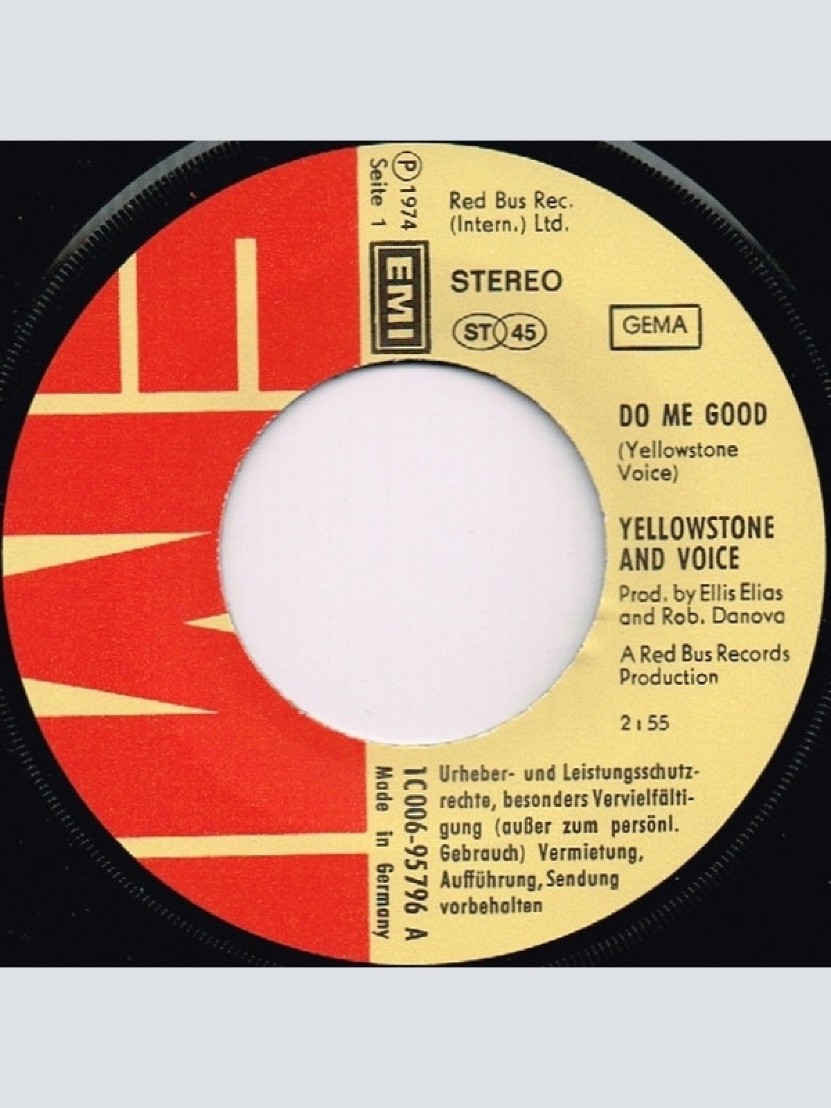 Vinyl / Yellowstone And Voice* - Do Me Good