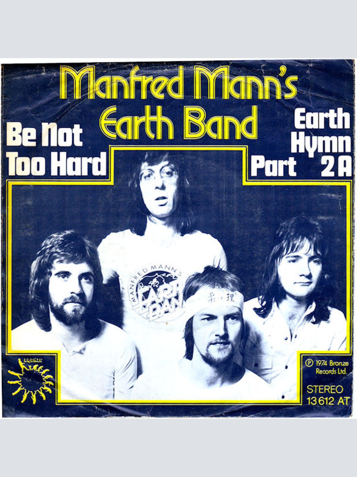 Vinyl / Manfred Mann's Earth Band - Be Not Too Hard