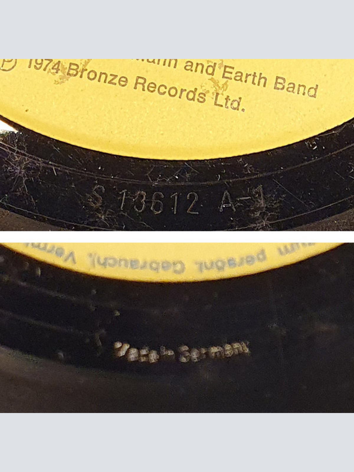 Vinyl / Manfred Mann's Earth Band - Be Not Too Hard