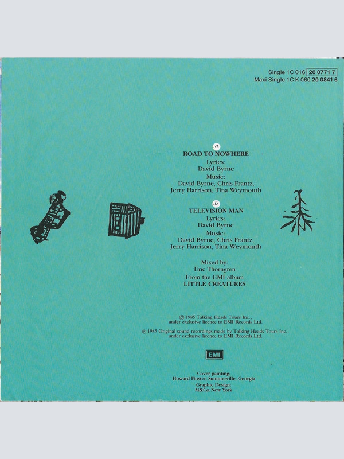 Vinyl / Talking Heads - Road To Nowhere