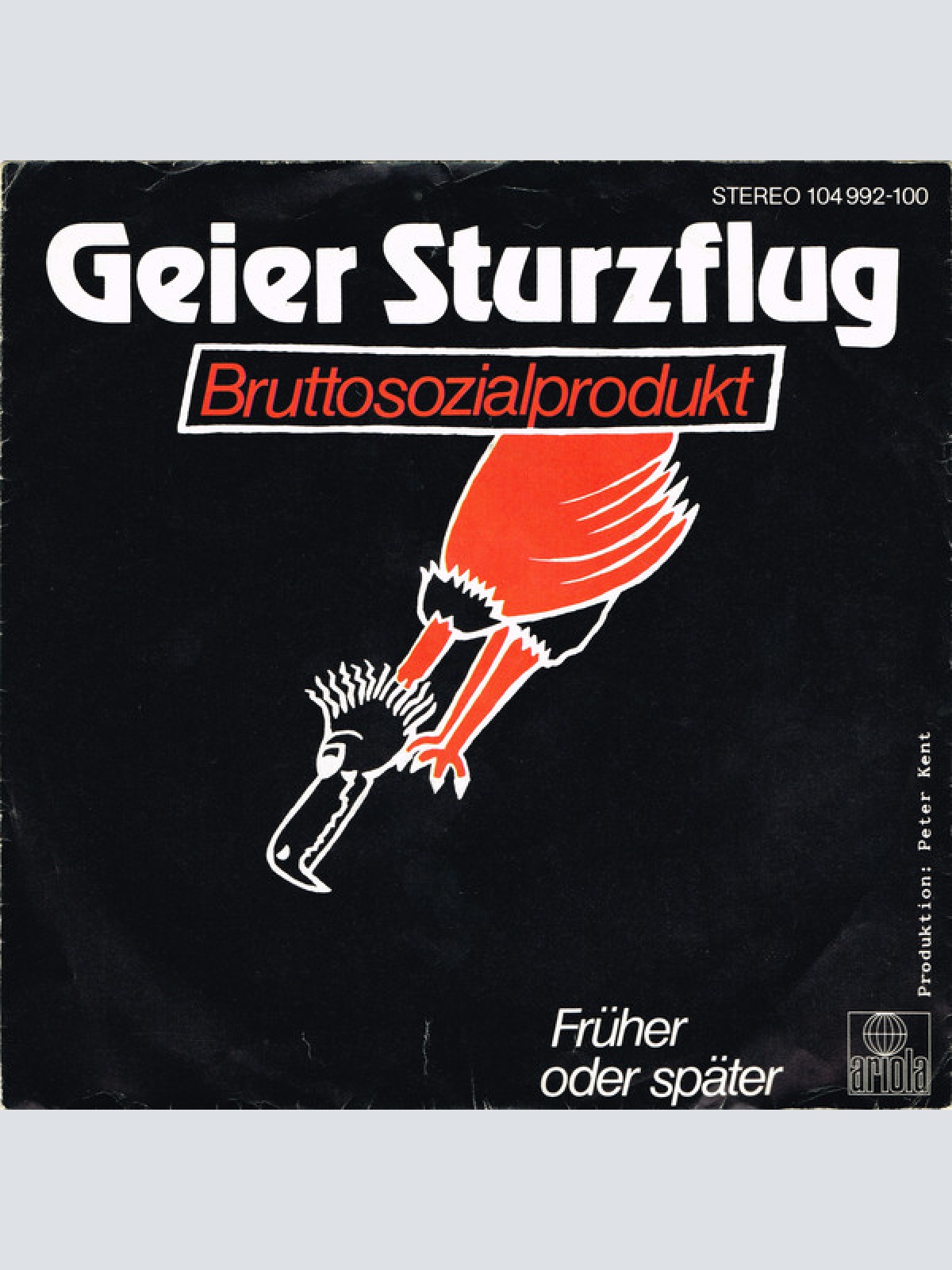 Vinyl / Geier Sturzflug - Bruttosozialprodukt