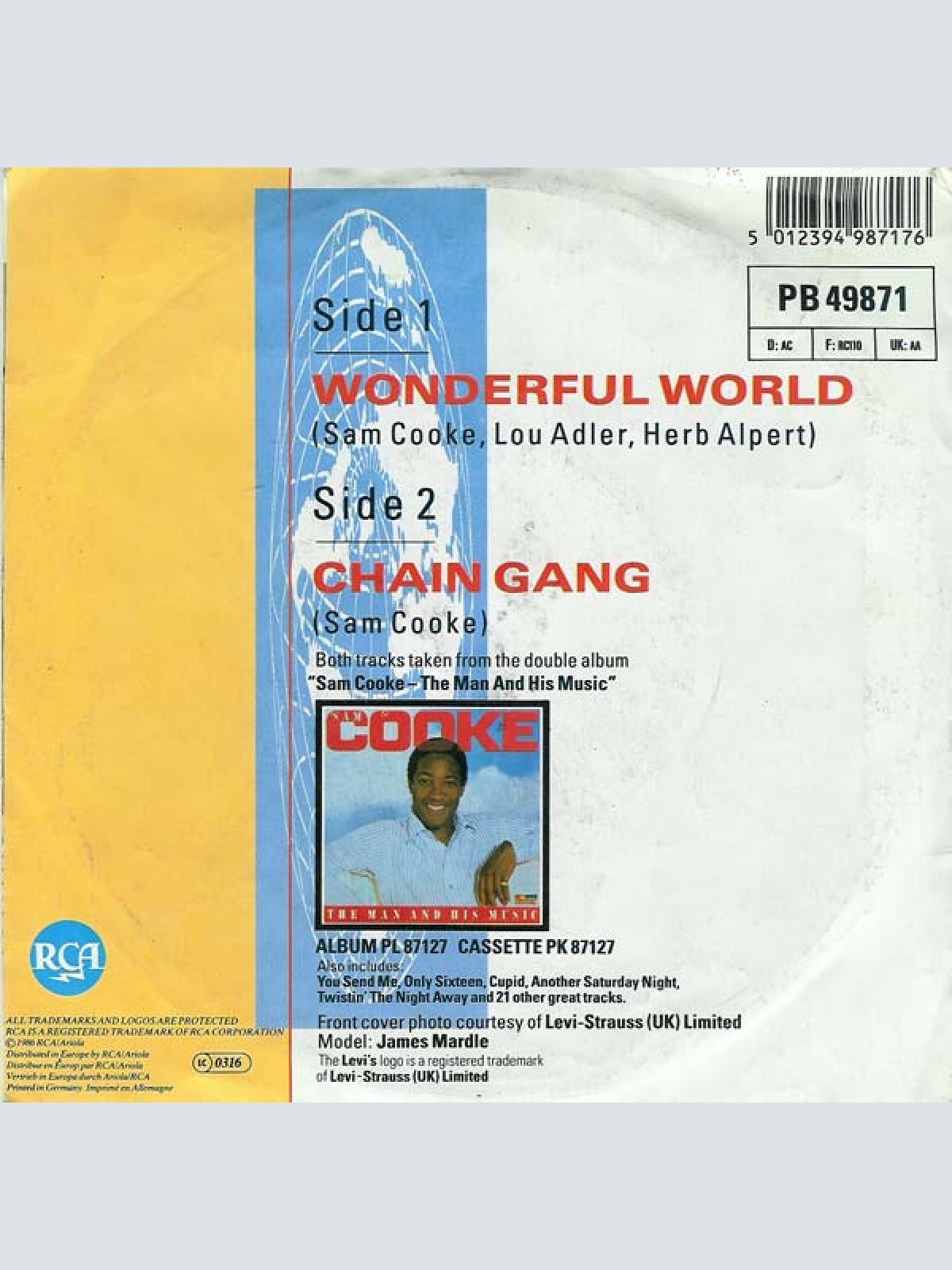 Vinyl / Sam Cooke - Wonderful World