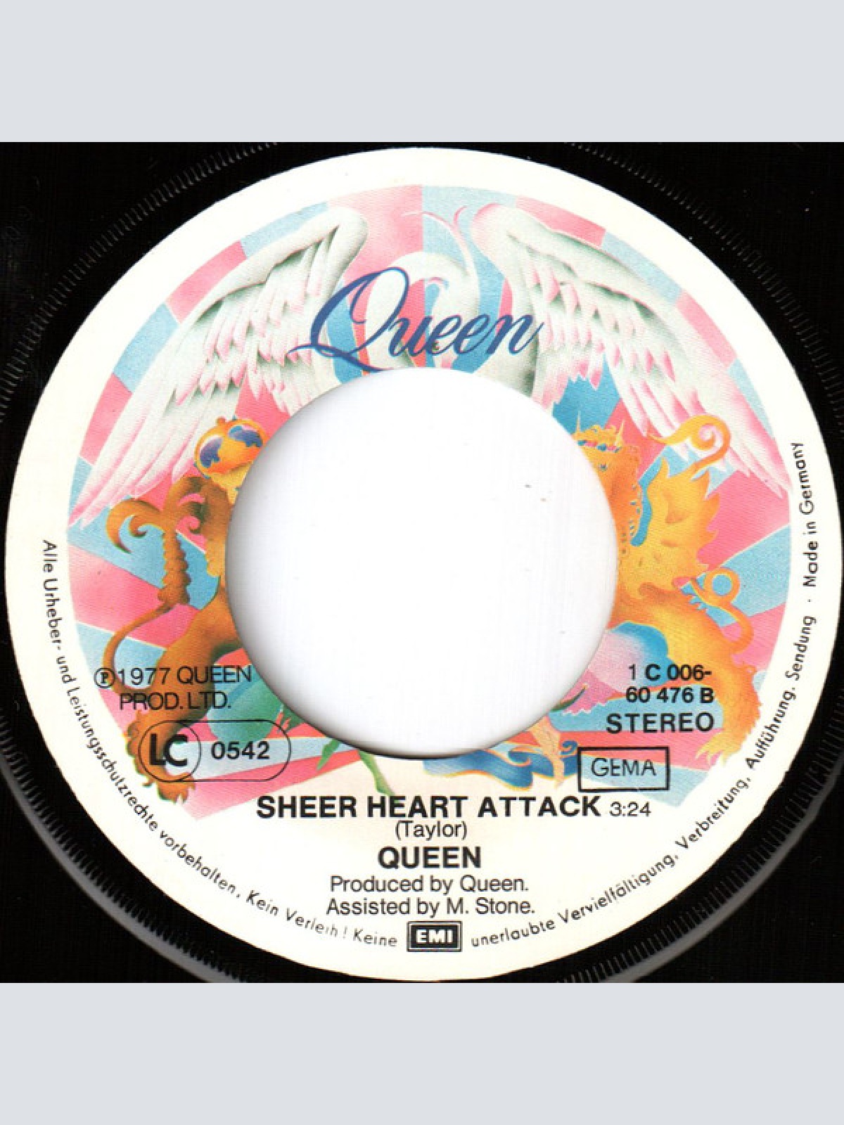 Vinyl / Queen - Spread Your Wings B/W Sheer Heart Attack