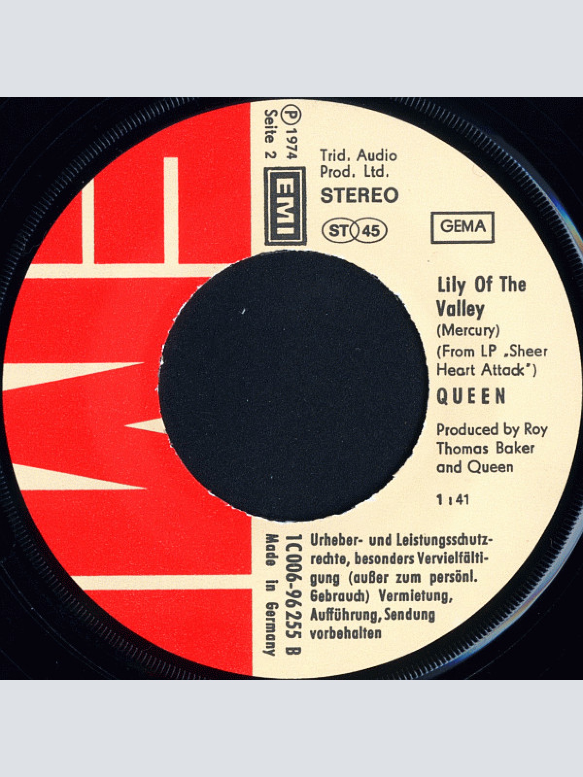 Vinyl / Queen - Now I'm Here