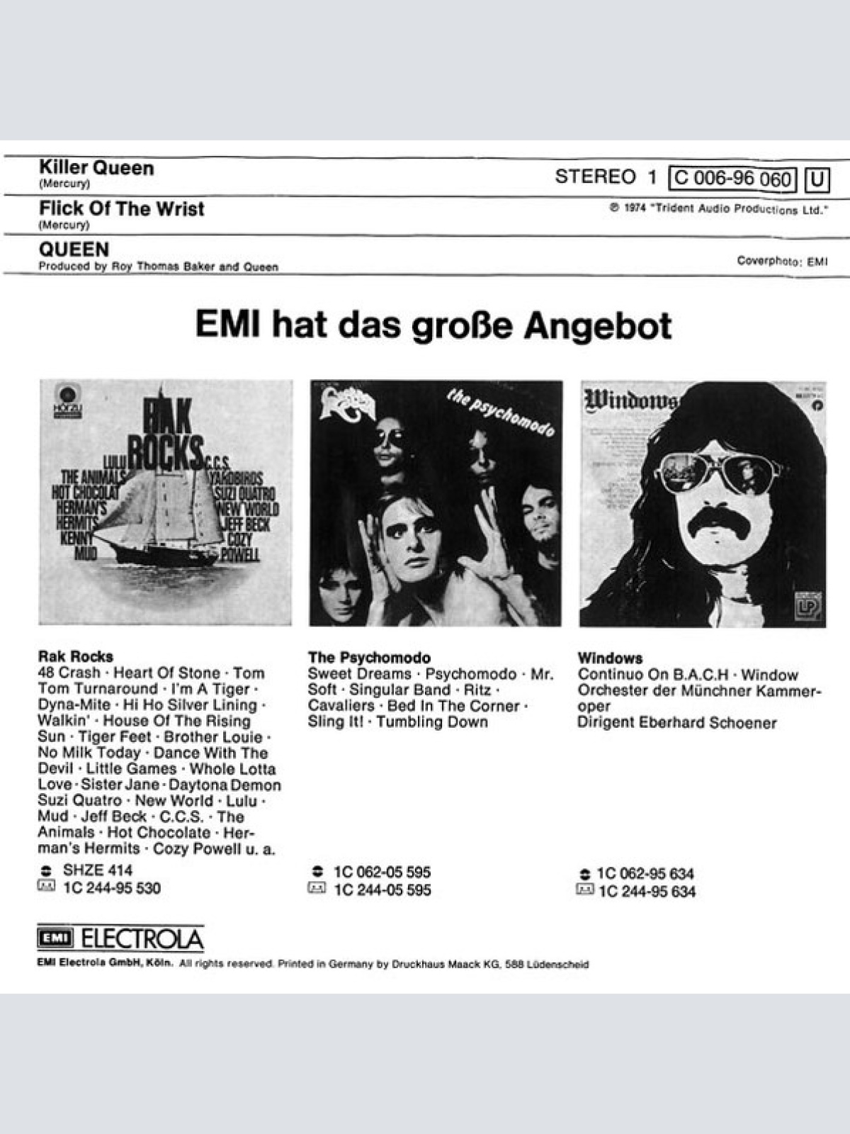 Vinyl / Queen - Killer Queen