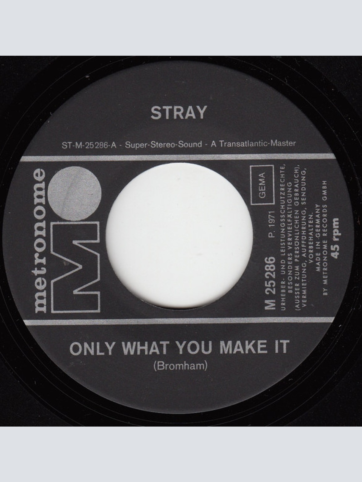 Vinyl / Stray (6) - Only What You Make It