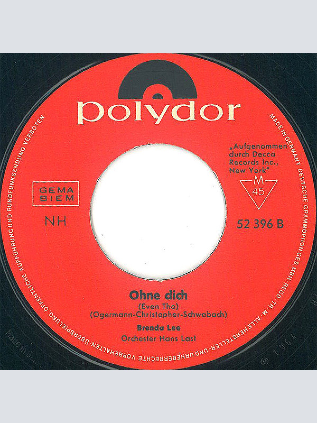 Vinyl / Brenda Lee - Ich Will Immer Auf Dich Warten