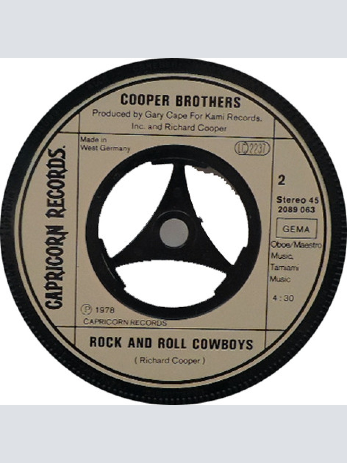 Vinyl / Cooper Brothers - The Dream Never Dies