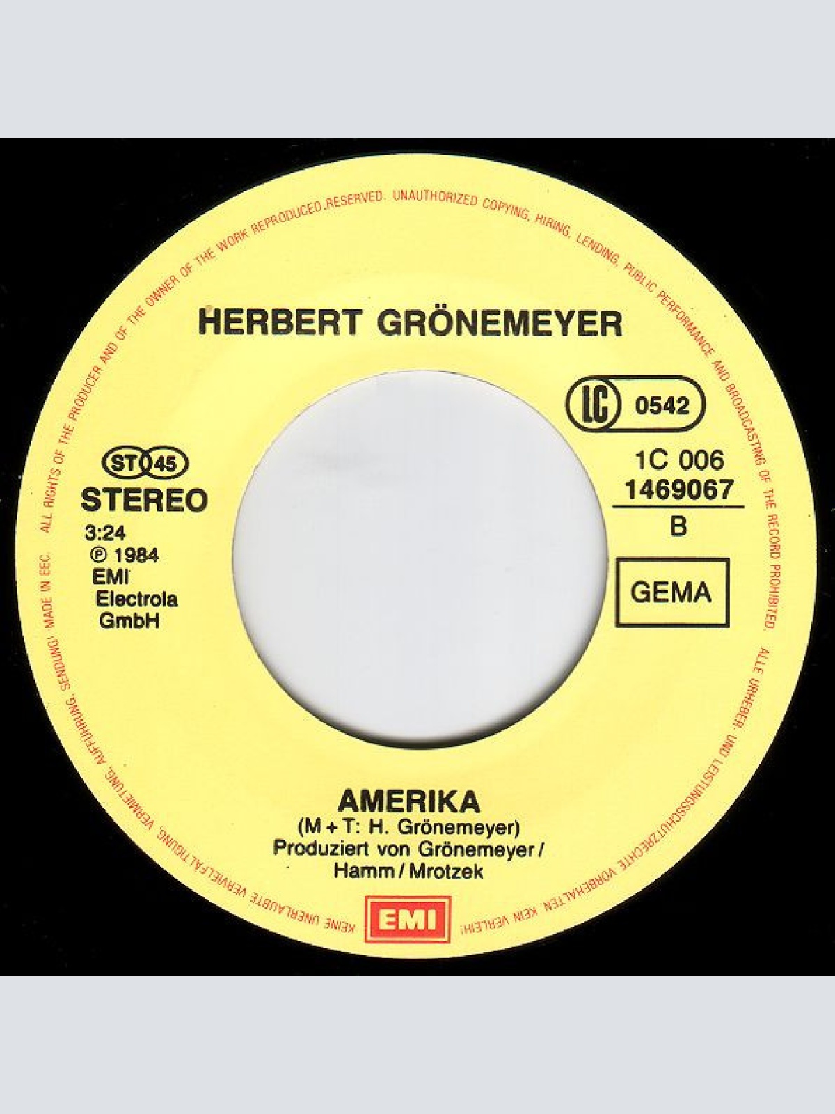 Vinyl / Herbert Grönemeyer - Männer