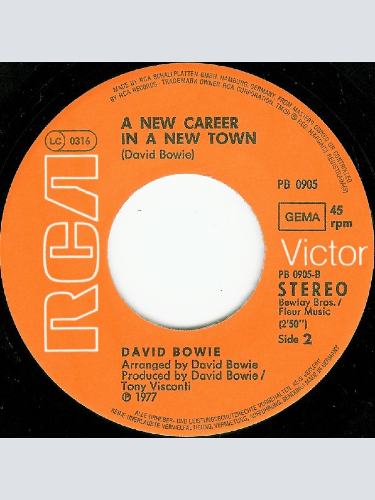 Vinyl / David Bowie - Sound And Vision