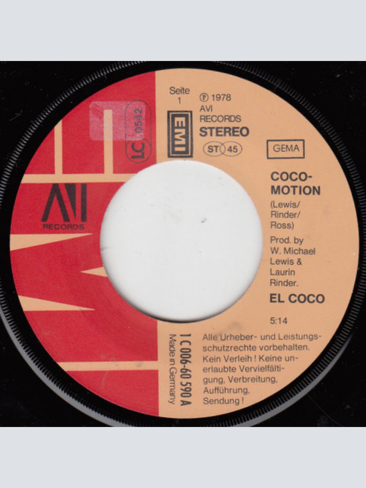 Vinyl / El Coco - Cocomotion