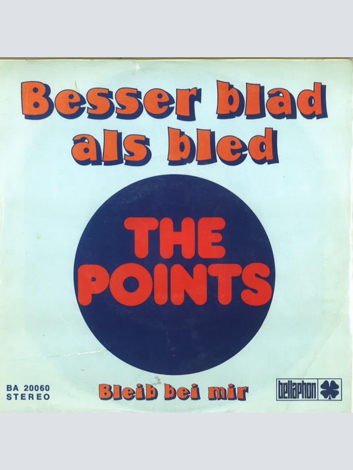 Vinyl / The Points (4) - Besser Blad Als Bled
