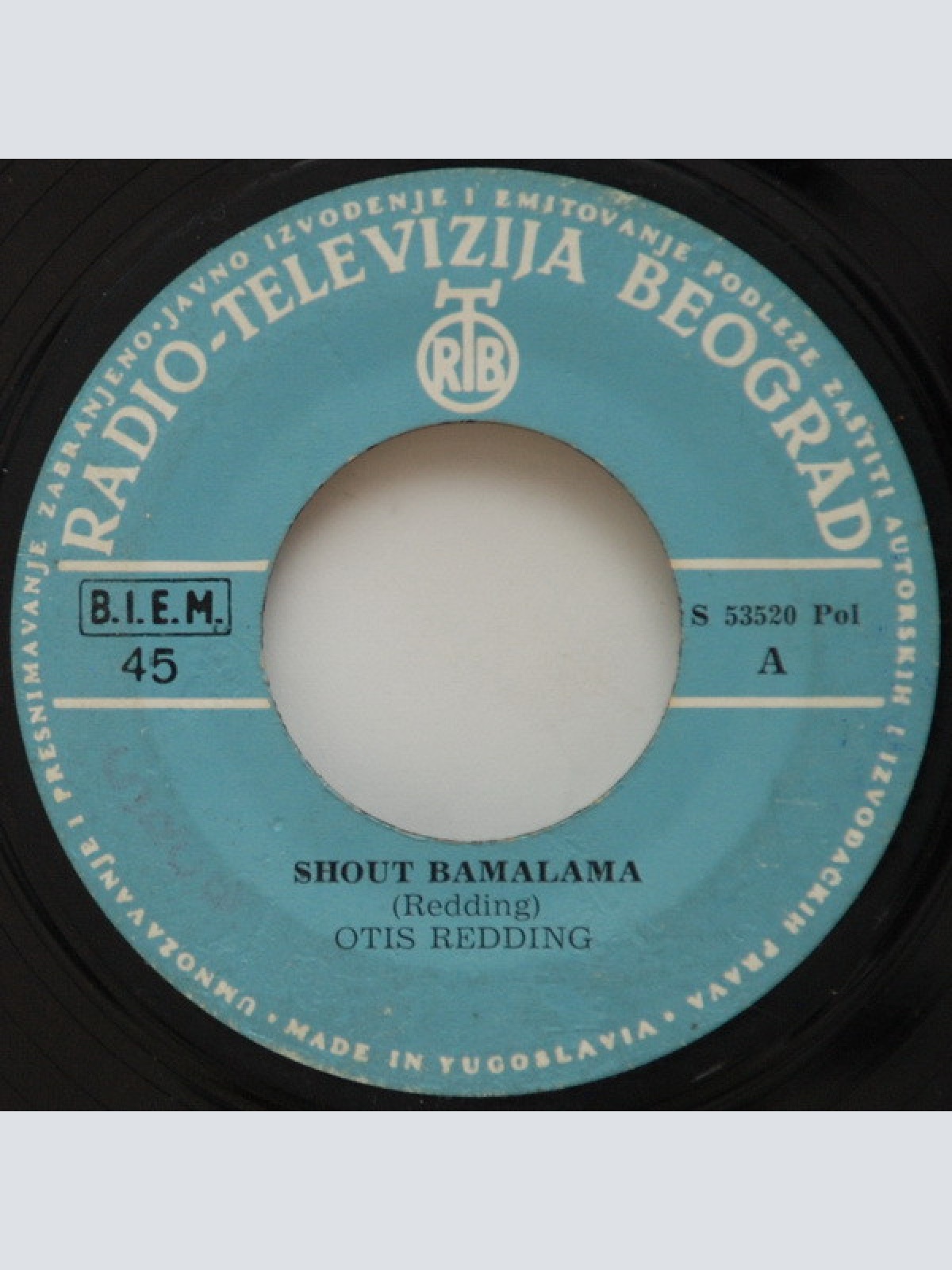 Vinyl / Otis Redding - Shout Bamalama / Fat Gal