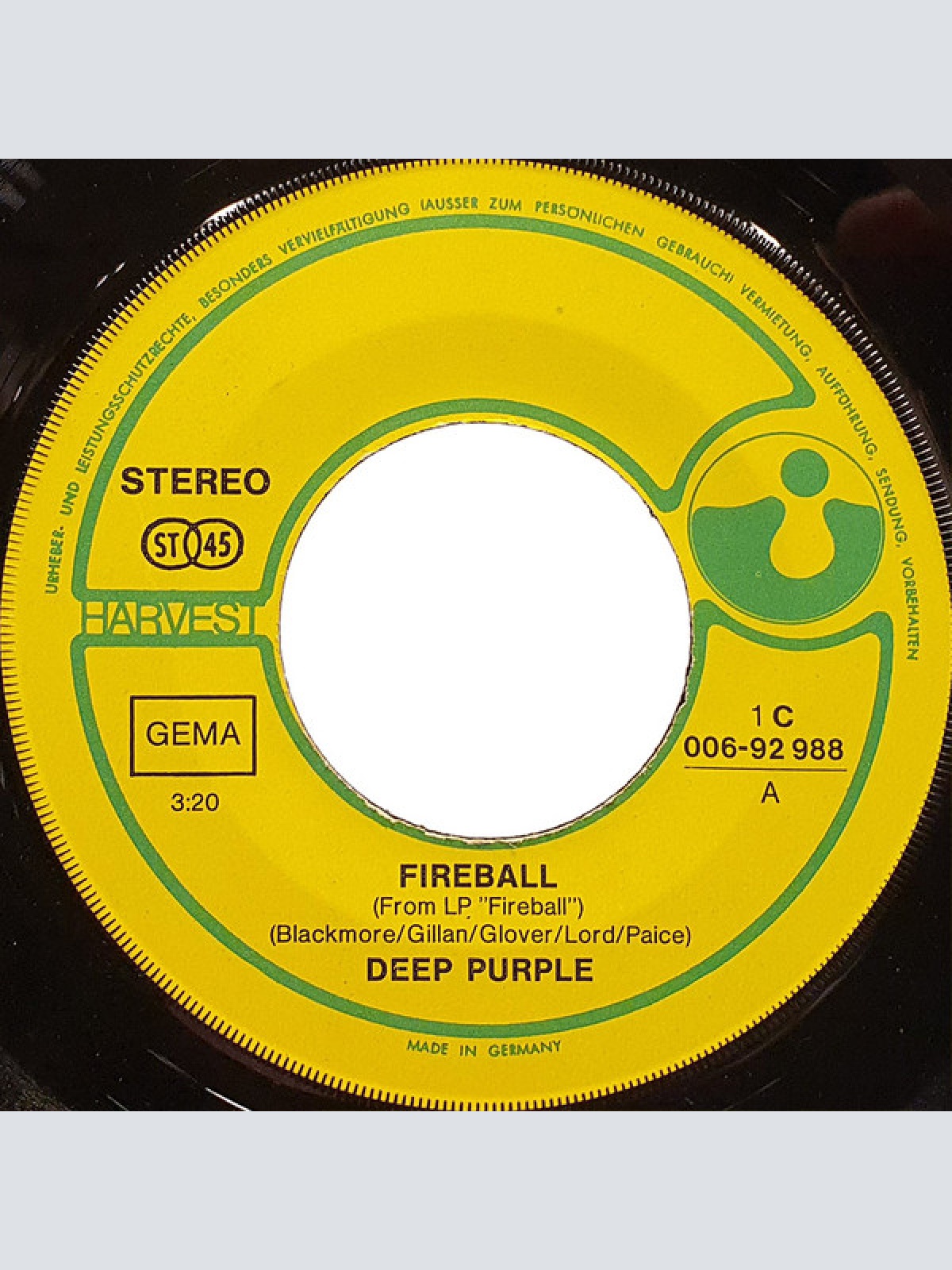 Vinyl / Deep Purple - Fireball