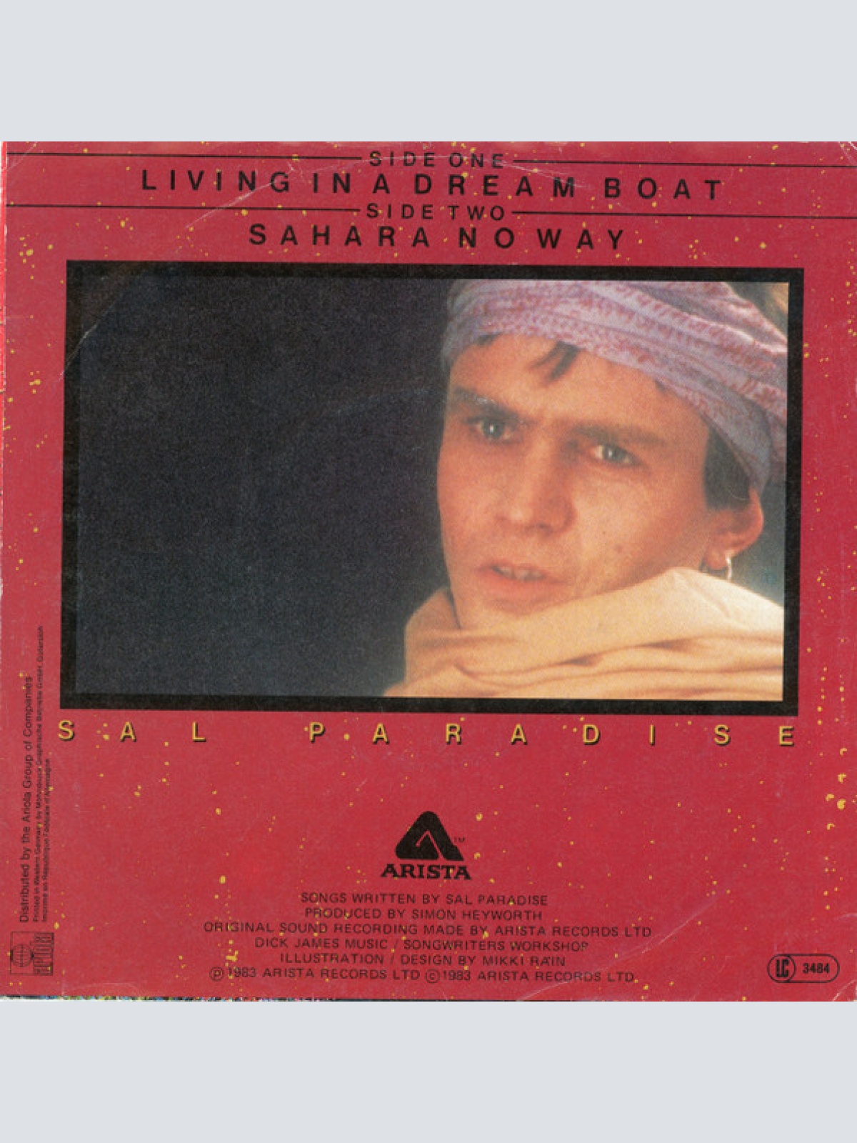 Vinyl / Sal Paradise (3) - Living In A Dream Boat
