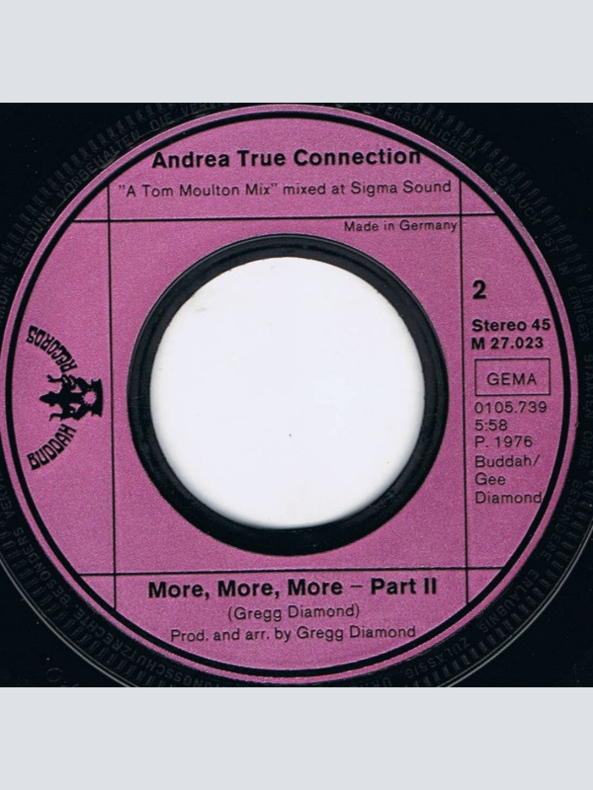 Vinyl / Andrea True Connection - More More More