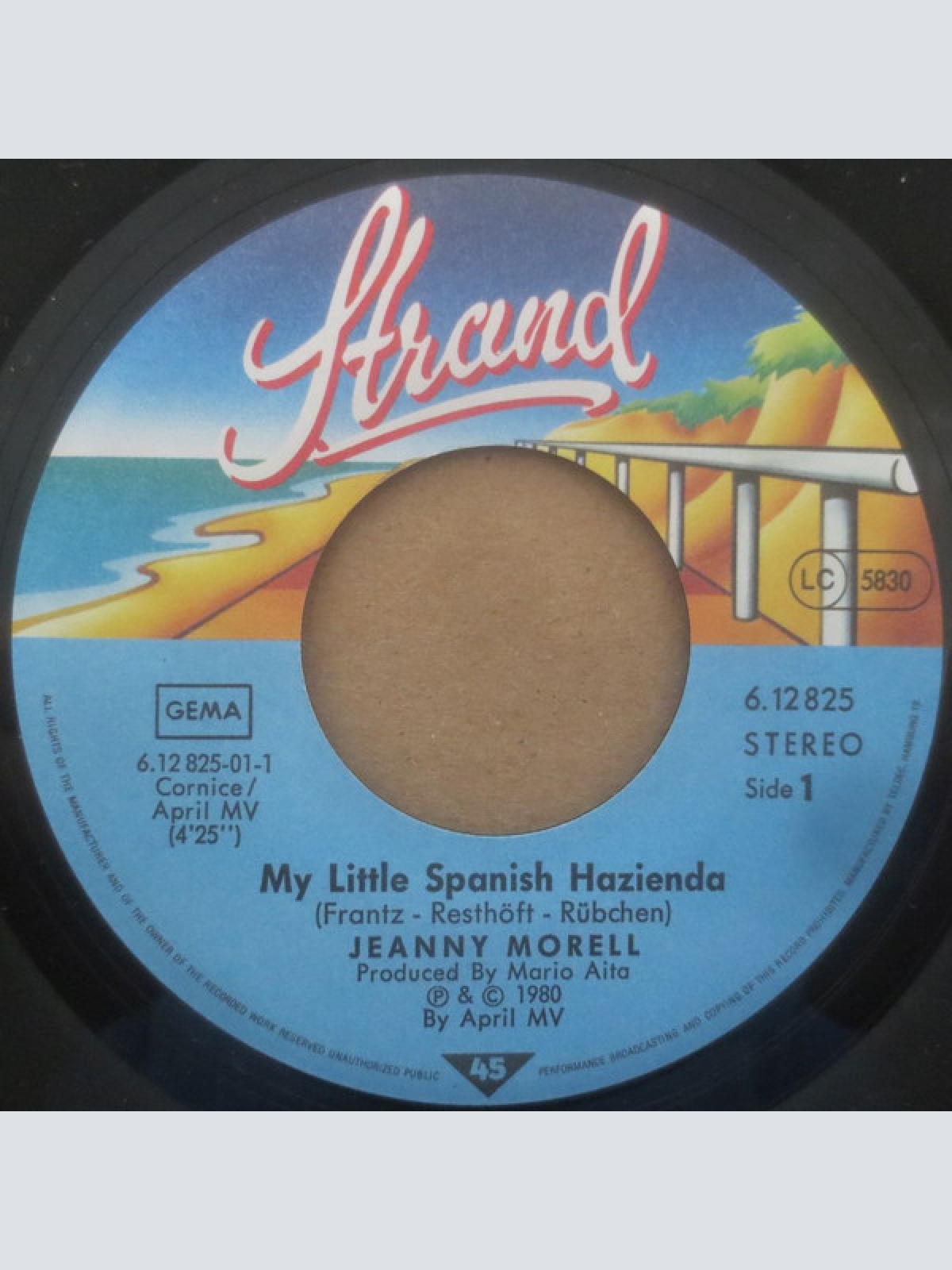 Vinyl / Jeanny Morell - My Little Spanish Hazienda