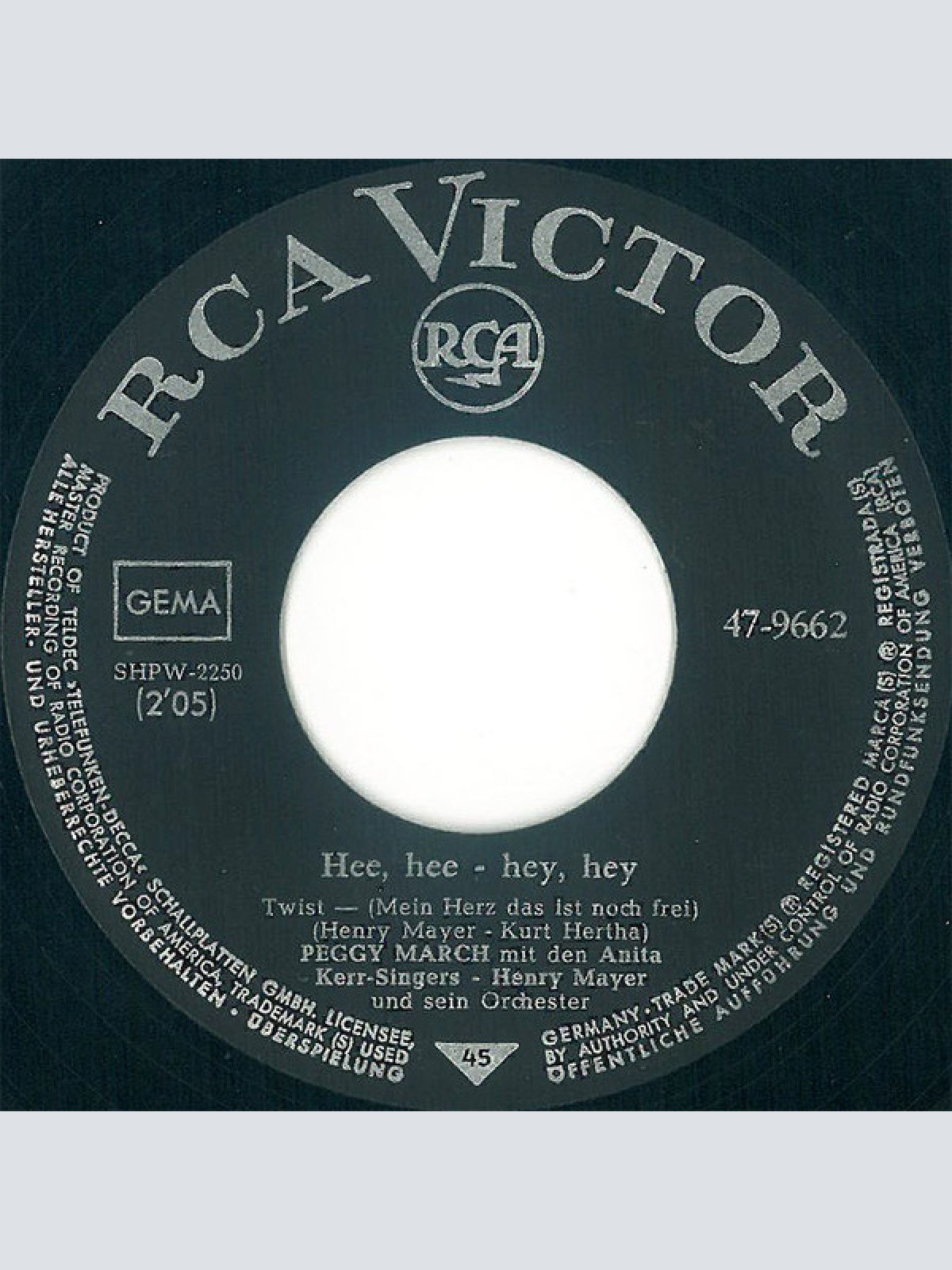 Vinyl / Peggy March - Die Schönen Stunden Gehen Schnell Vorbei