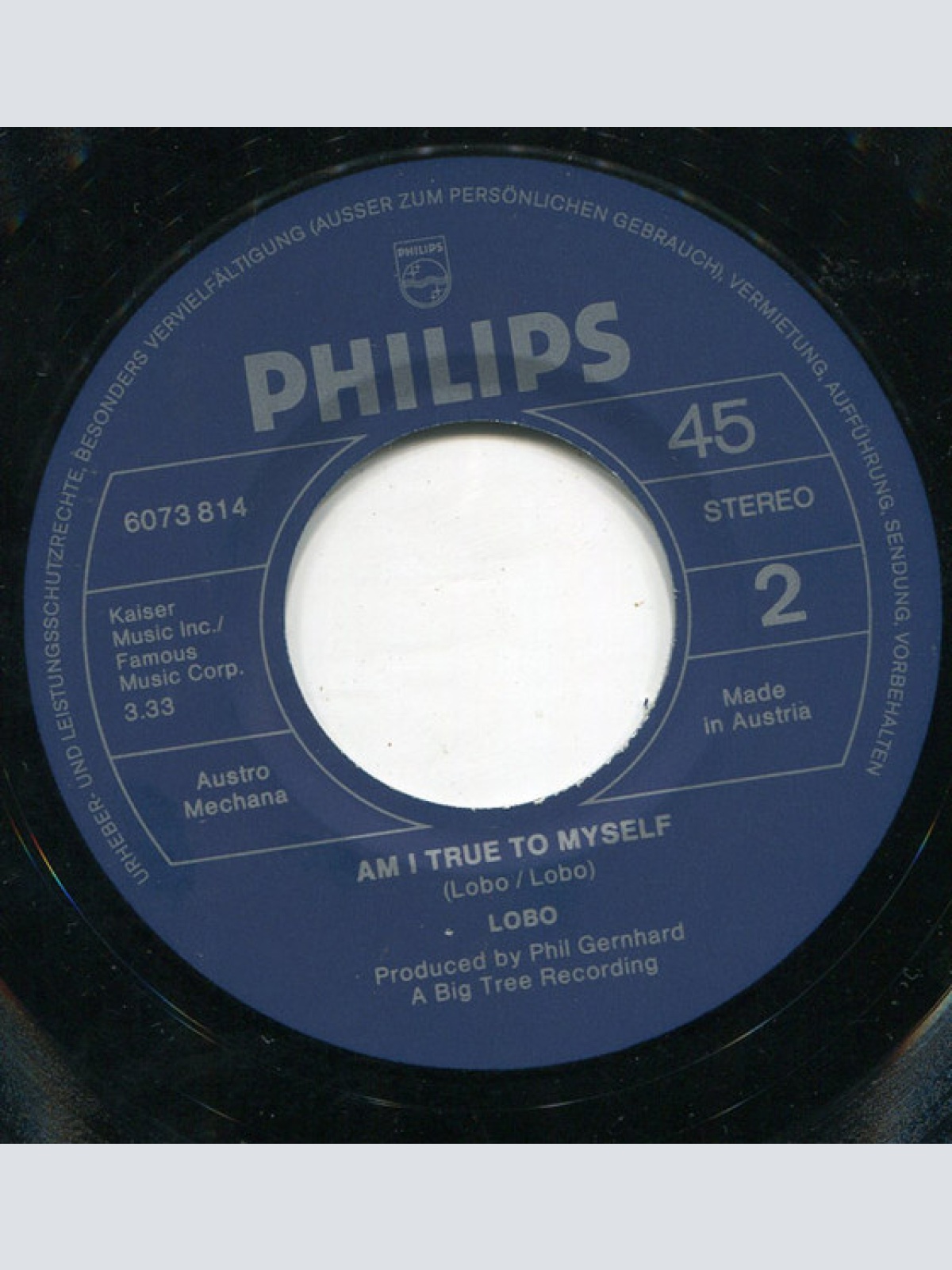 Vinyl / Lobo (3) - I'd Love You To Want Me