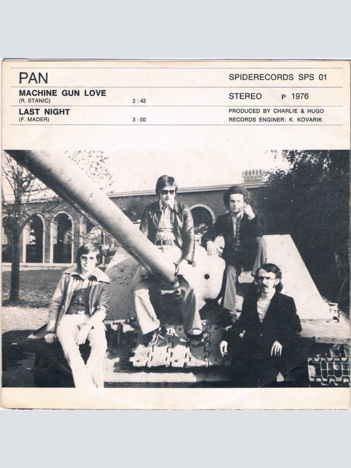 Vinyl / Pan (37) - Machine Gun Love