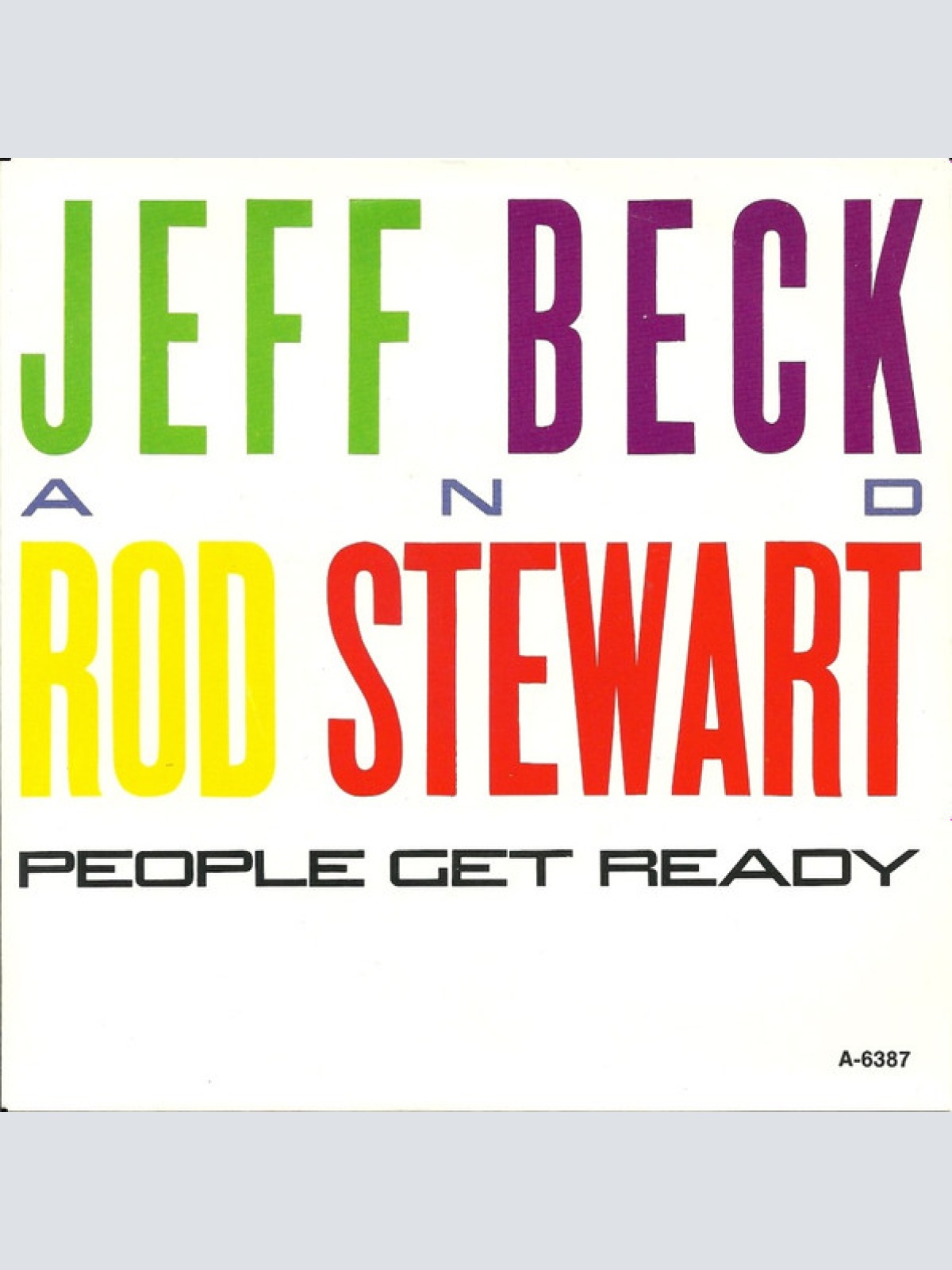 Vinyl / Jeff Beck And Rod Stewart - People Get Ready