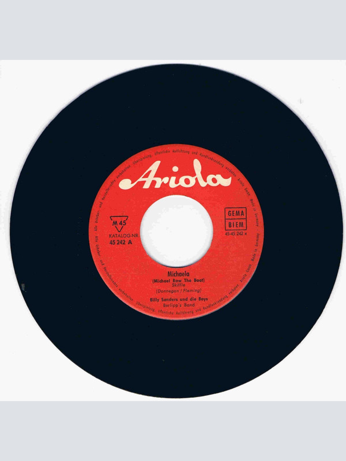 Vinyl / Billy Sanders - Michaela