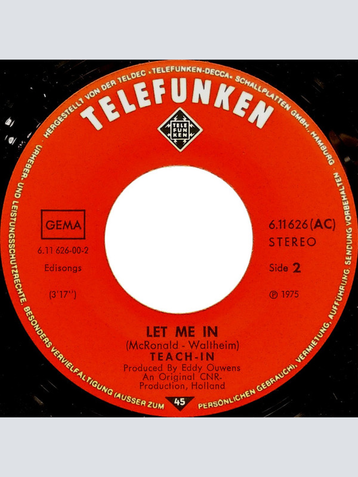 Vinyl / Teach-In - Ding-A-Dong