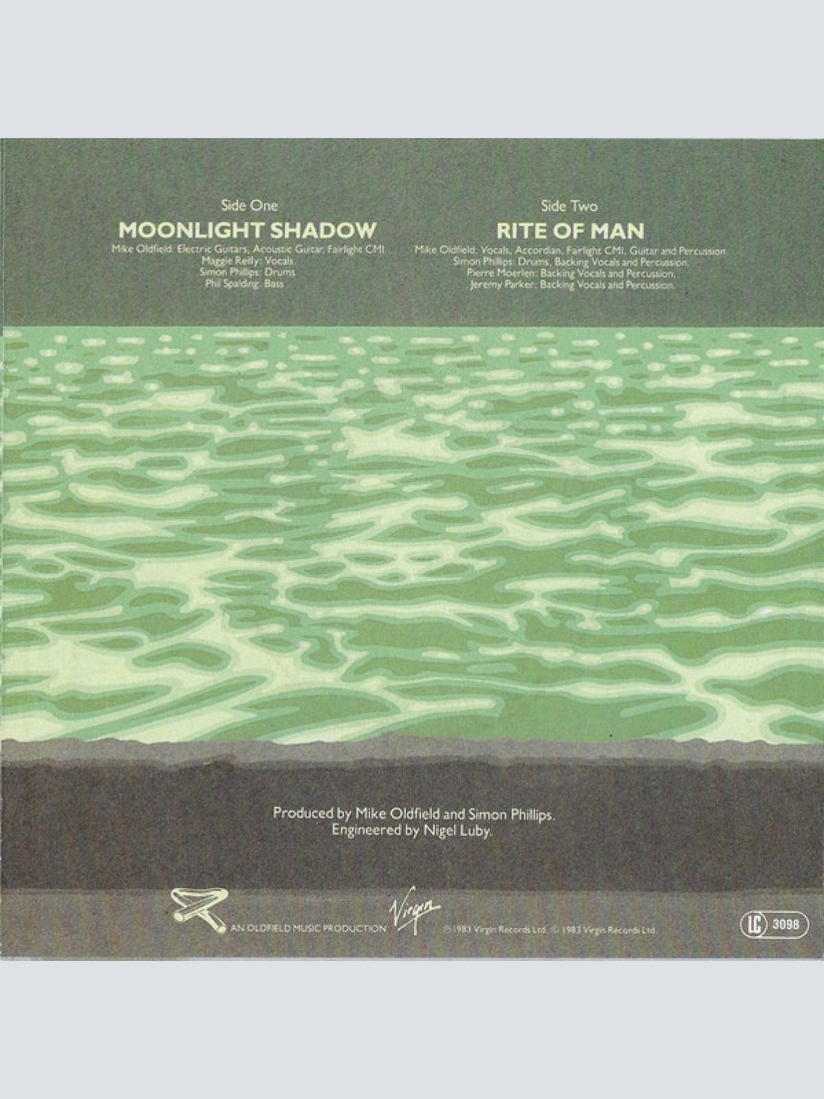 Vinyl / Mike Oldfield - Moonlight Shadow