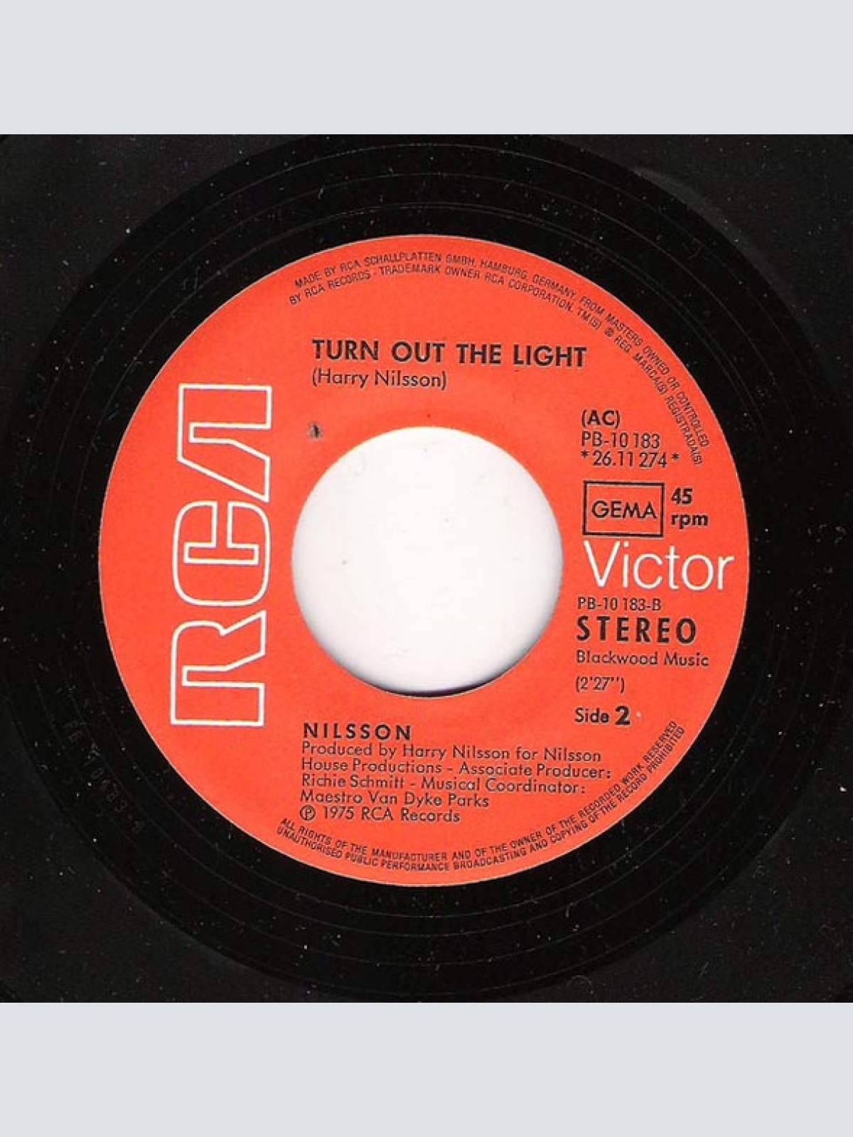 Vinyl / Nilsson* - Kojak Columbo