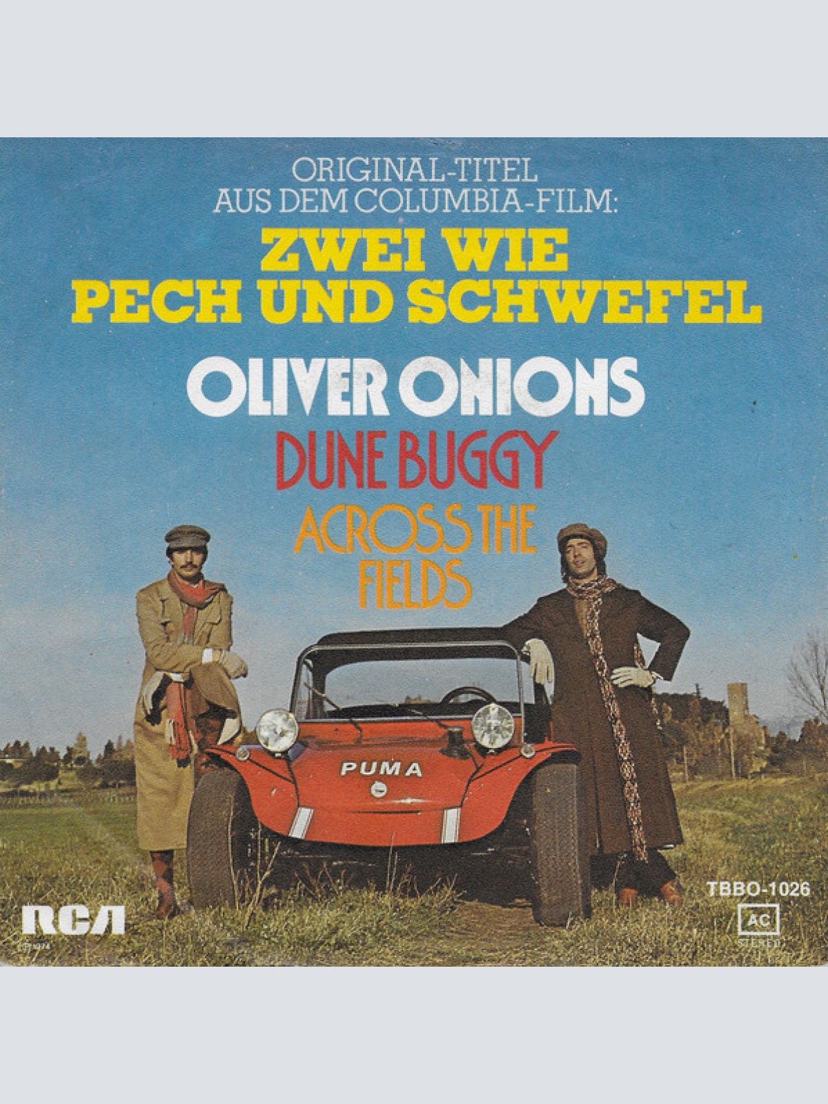 Vinyl / Oliver Onions - Dune Buggy / Across The Fields