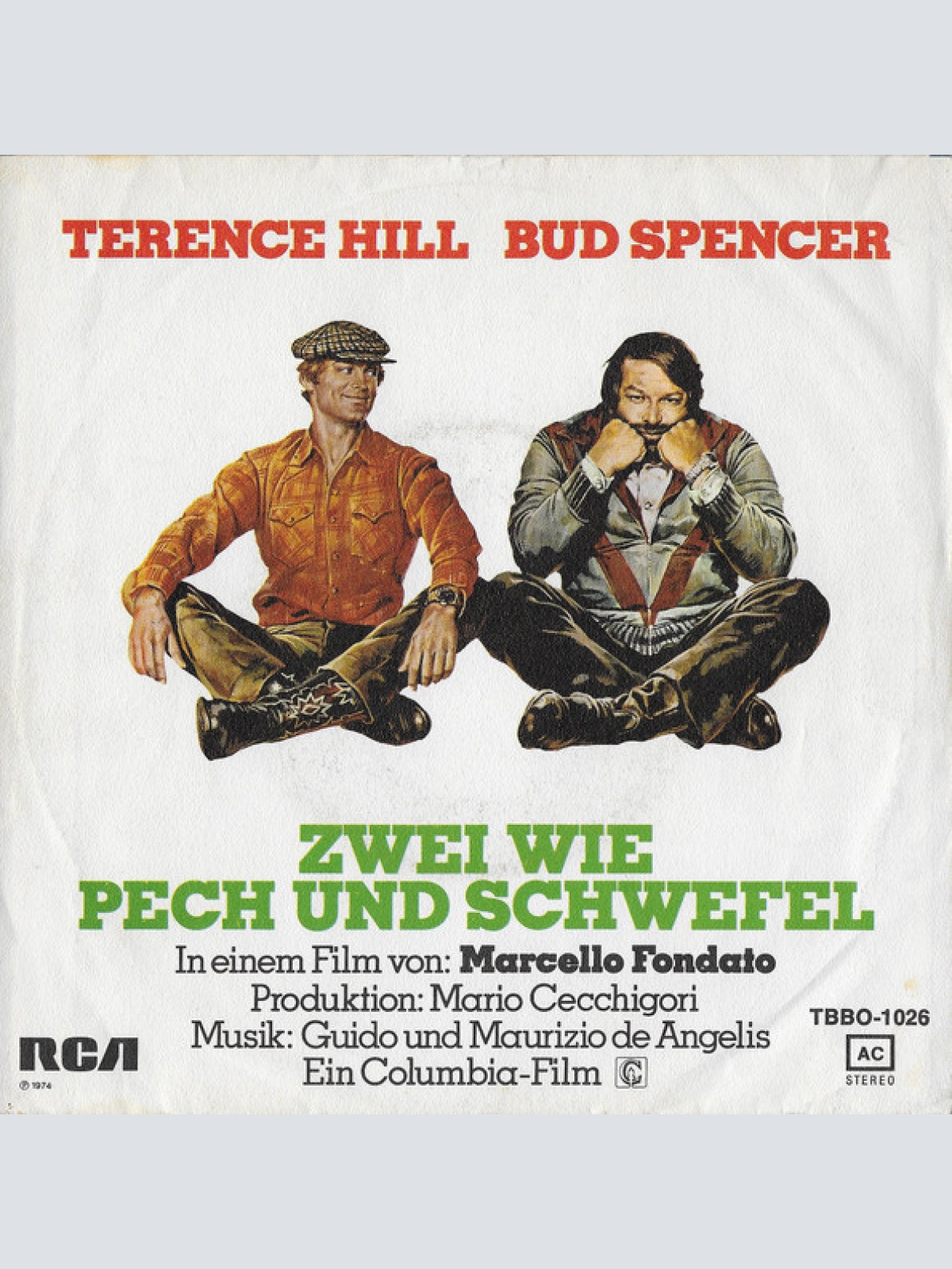 Vinyl / Oliver Onions - Dune Buggy / Across The Fields