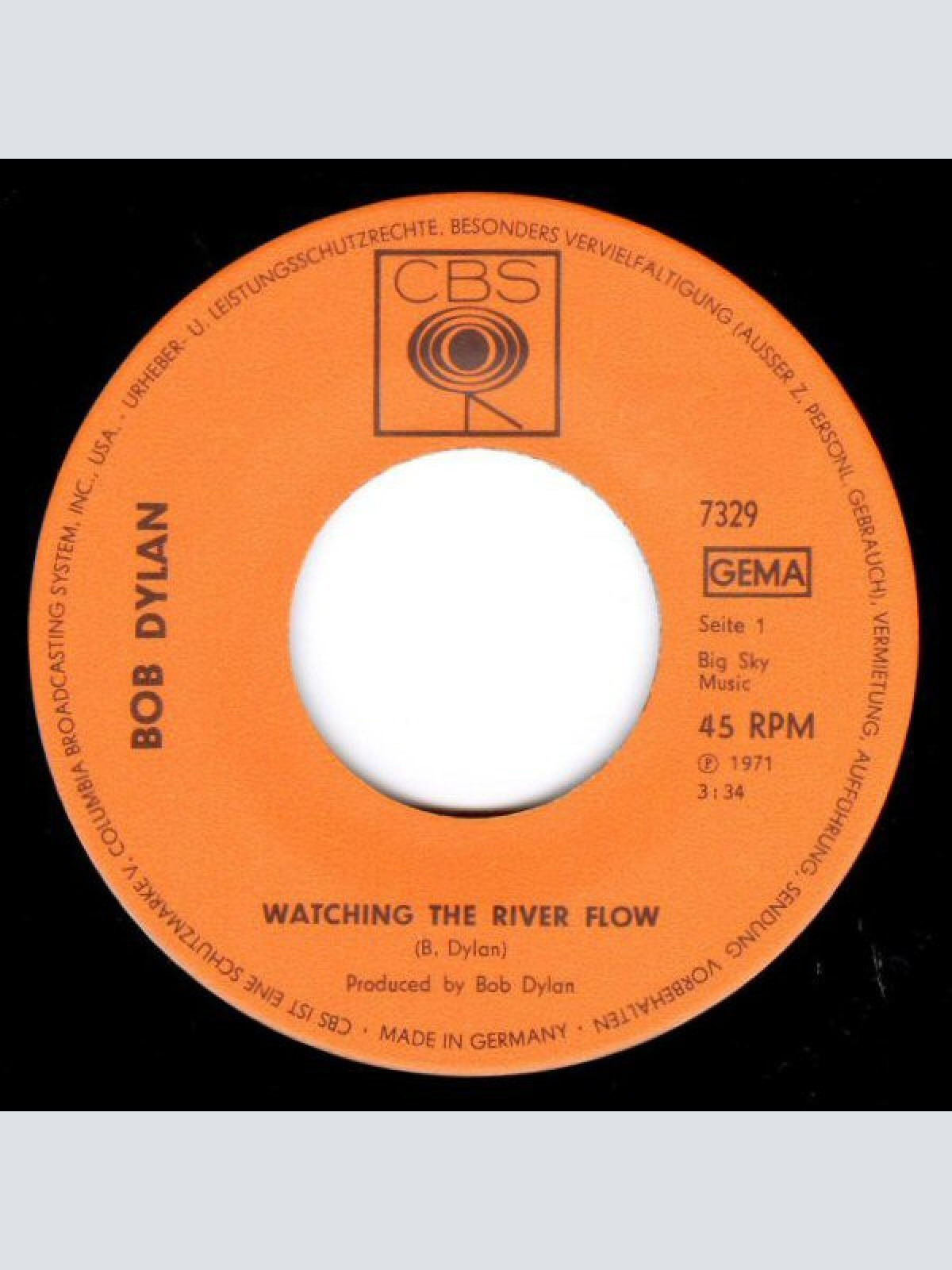 Vinyl / Bob Dylan - Watching The River Flow