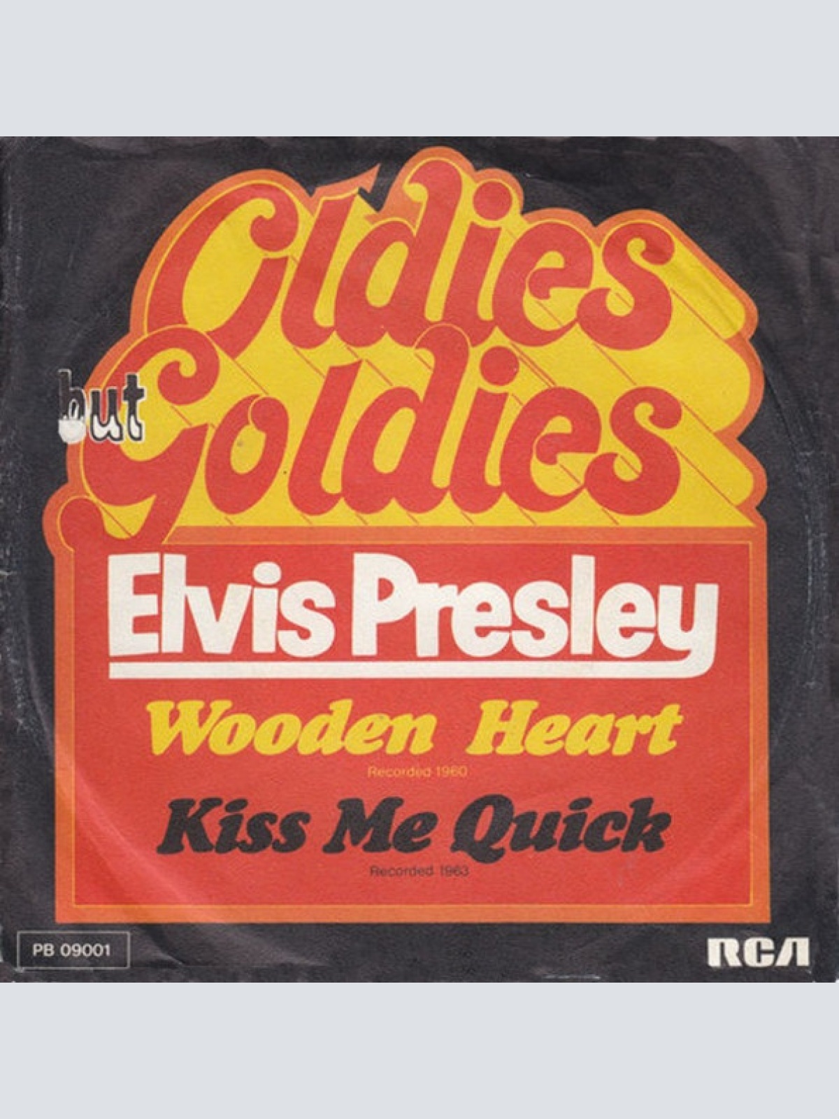 Vinyl / Elvis Presley - Wooden Heart / Kiss Me Quick