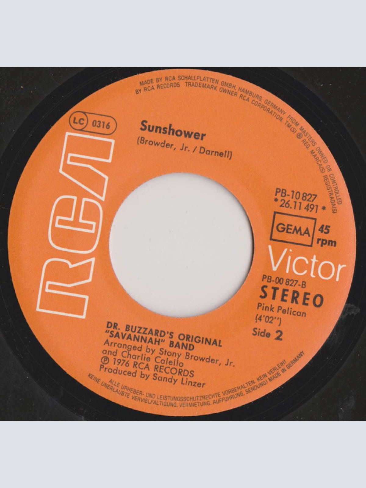 Vinyl / Dr. Buzzard's Original Savannah Band - Whispering / Cherchez La Femme / Se Si Bon