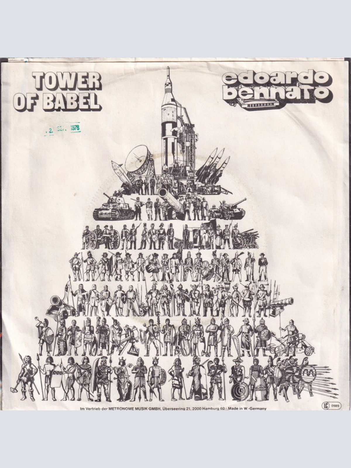 Vinyl / Edoardo Bennato - Rock 'N' Roll Hero / Tower Of Babel